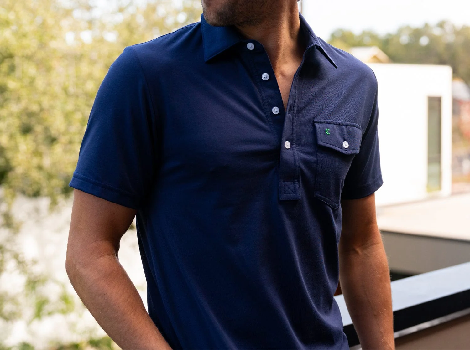 Criquet - Performance Players Shirt - Nassau Navy - Image 14