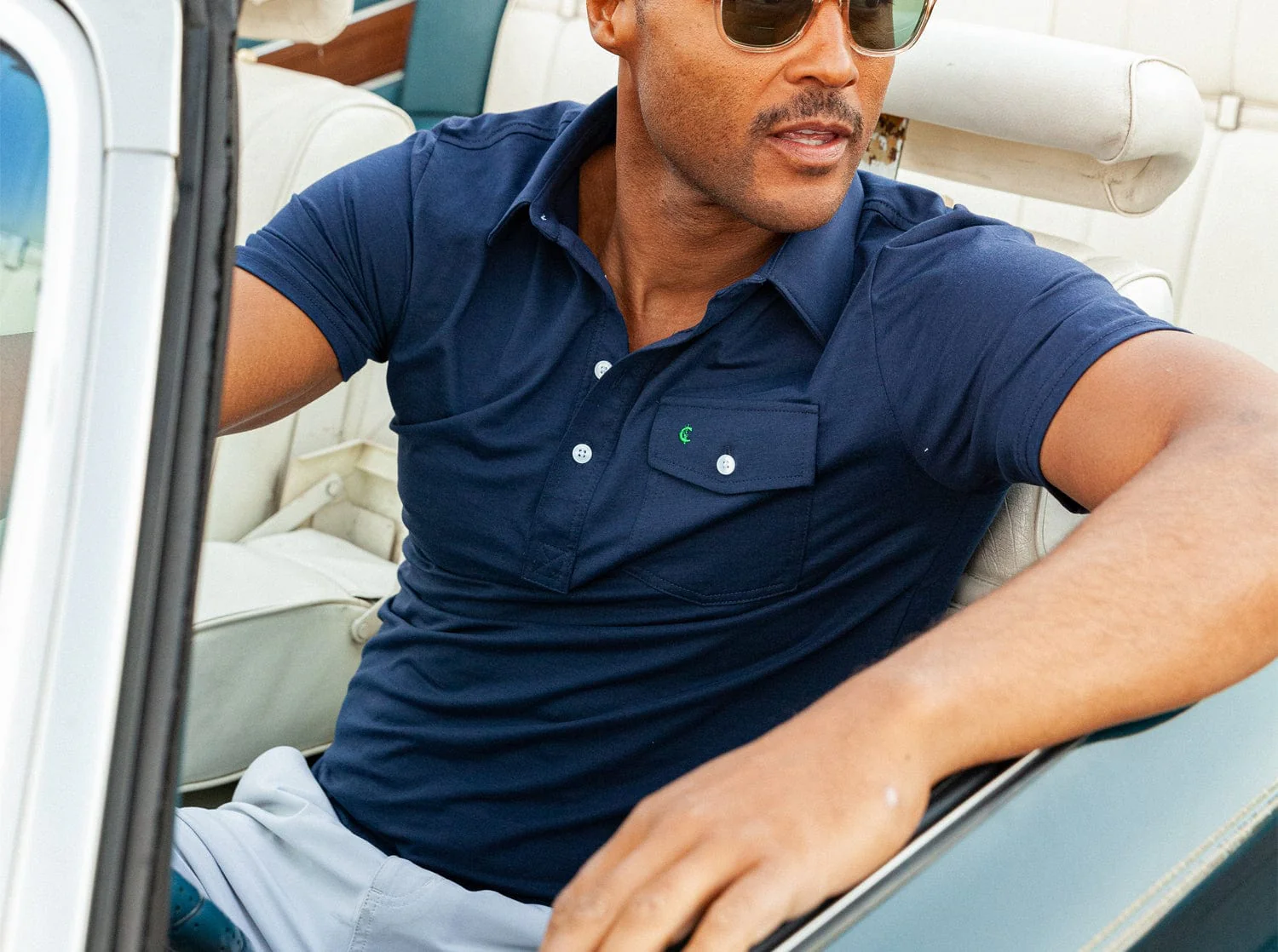 Criquet - Performance Players Shirt - Nassau Navy - Image 21