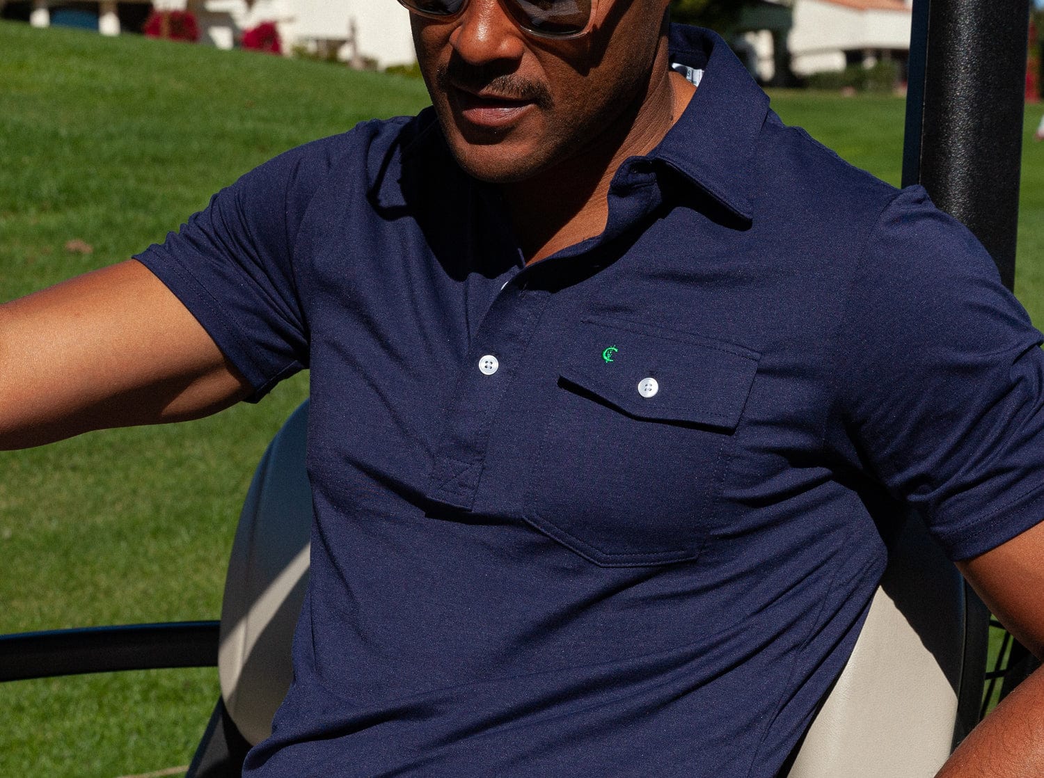 Criquet - Performance Players Shirt - Nassau Navy - Image 23