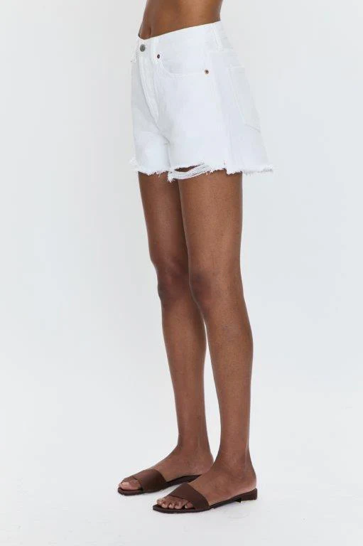 Pistola - Nova High Rise Short - Luxe White Vintage - Image 3