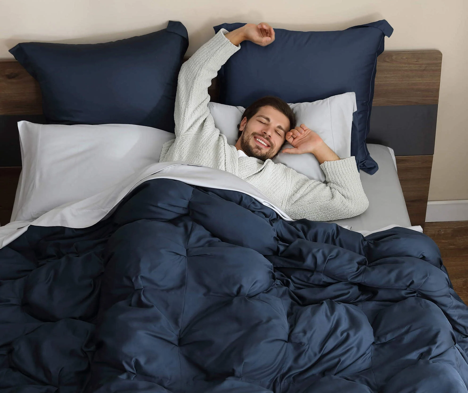 Premium Bamboo Bubble Comforter - Image 17