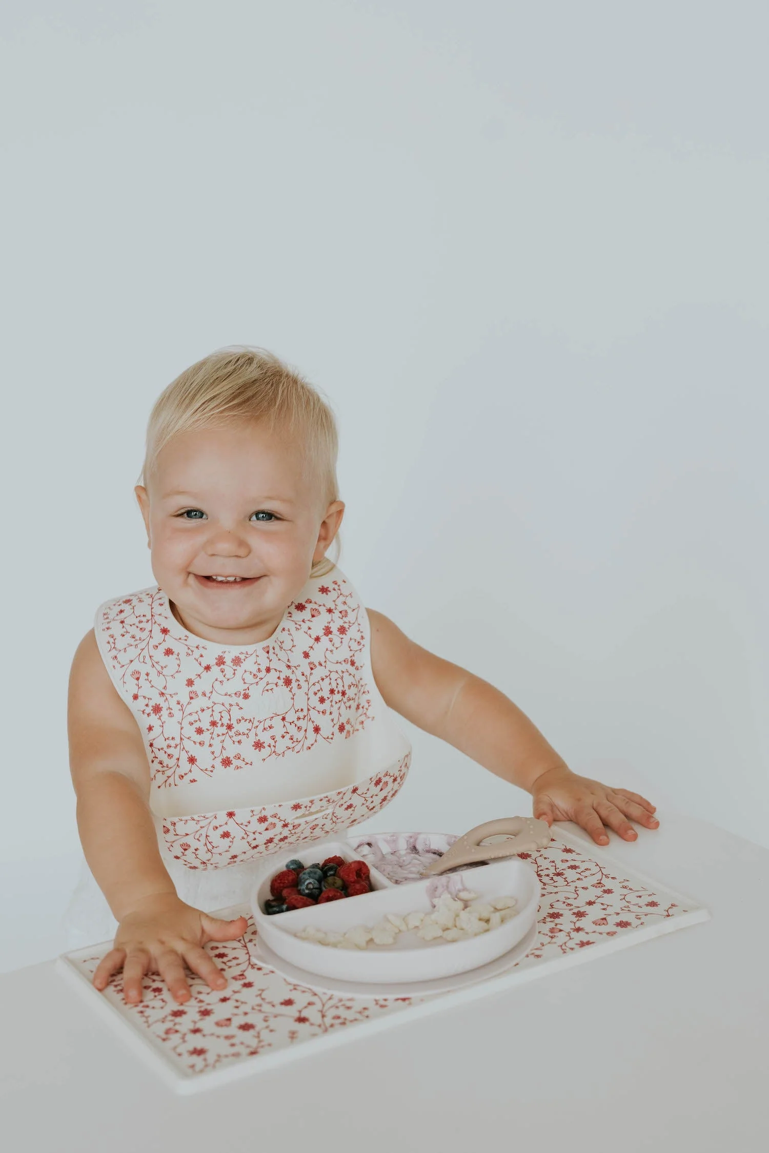 Evri - Printed Silicone Placemat - Blossom - Image 2