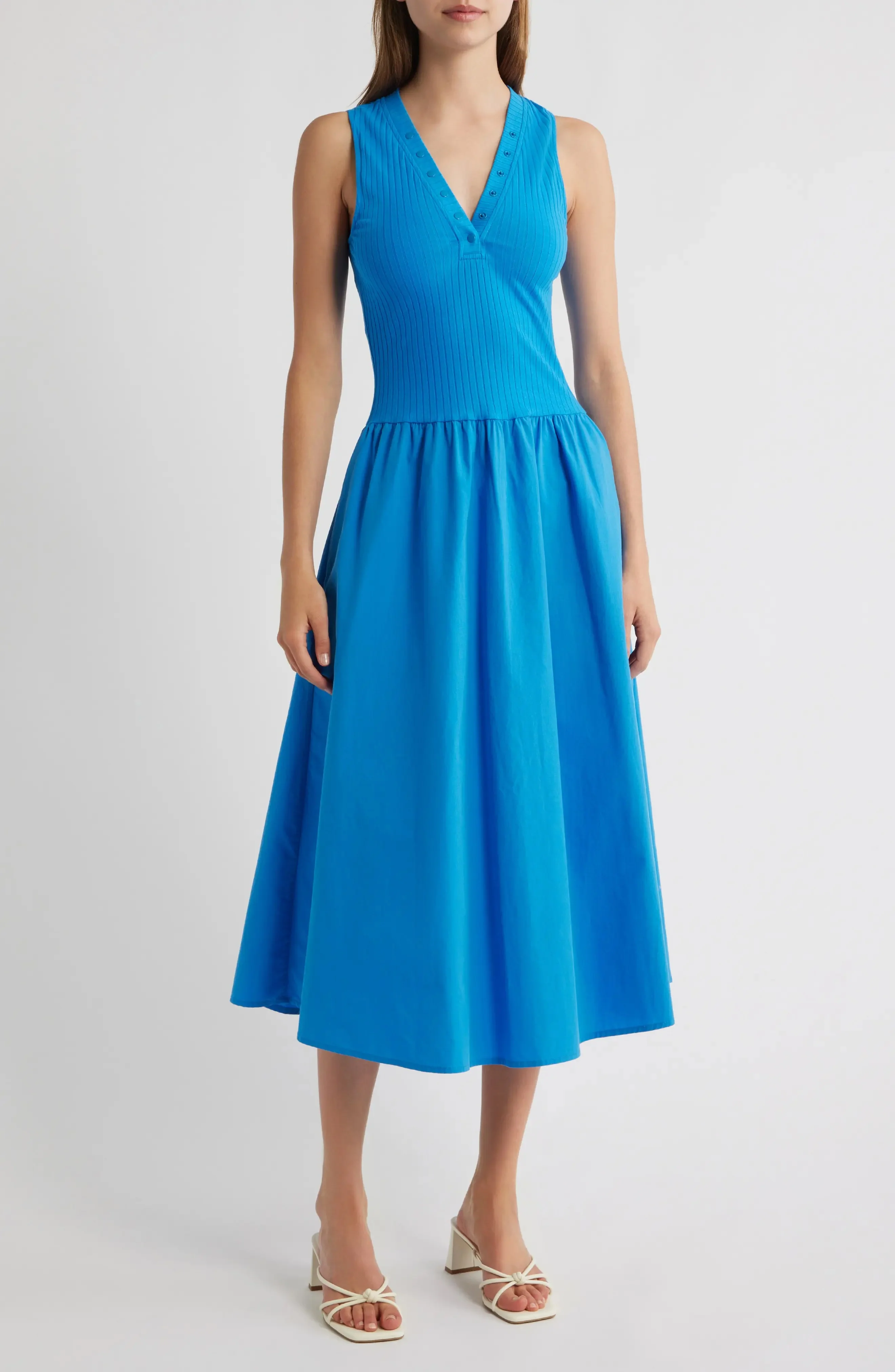 Rails - Currant Midi Dress - French Blue - Image 3