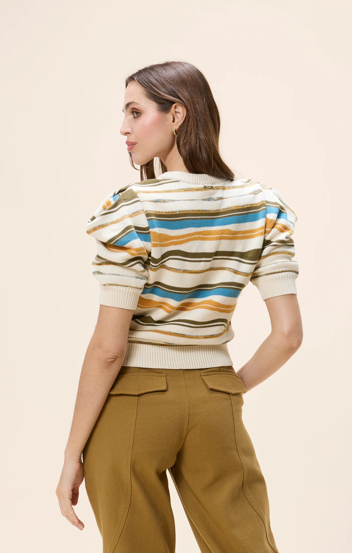 Cleobella - Rei Sweater - Ivory Multi - Image 2