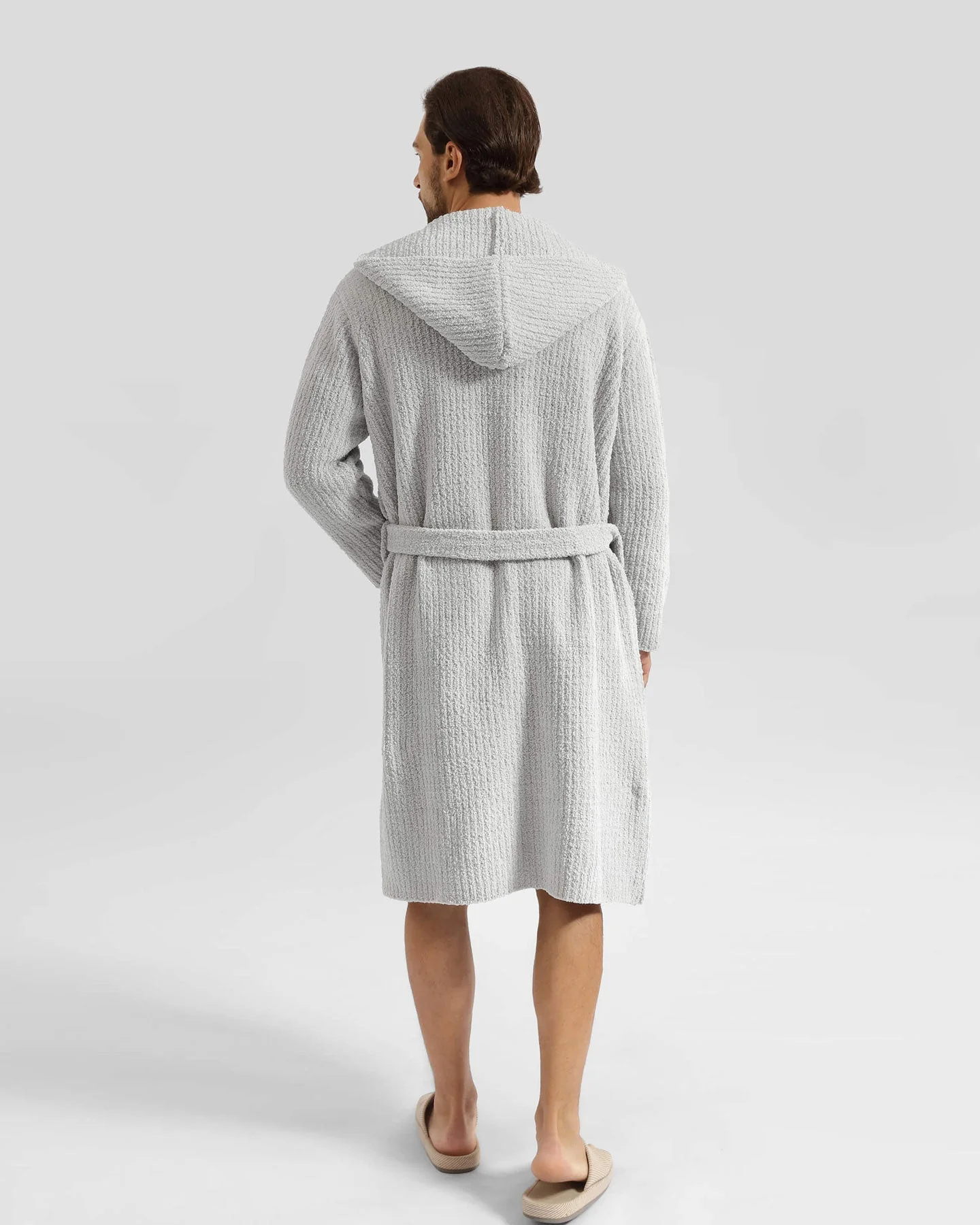 Ribbed Hooded Robe - Image 11