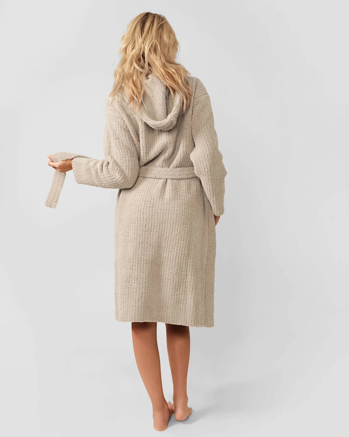 Ribbed Hooded Robe - Image 7