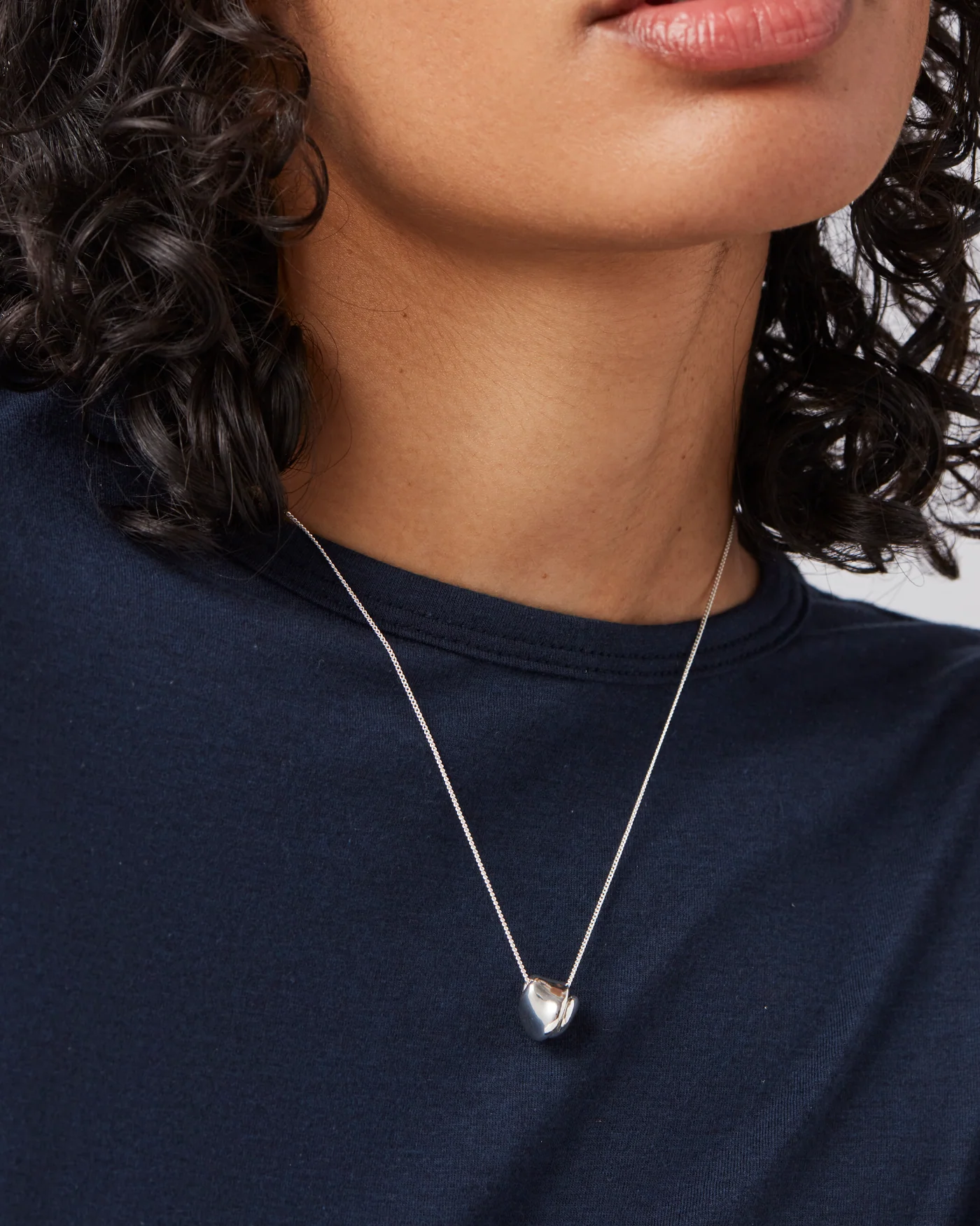 Jenny Bird - Rio Pendant Necklace - High Polish Silver - Image 2