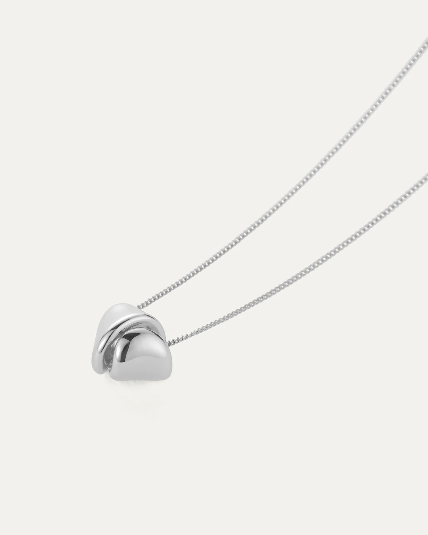 Jenny Bird - Rio Pendant Necklace - High Polish Silver - Image 3