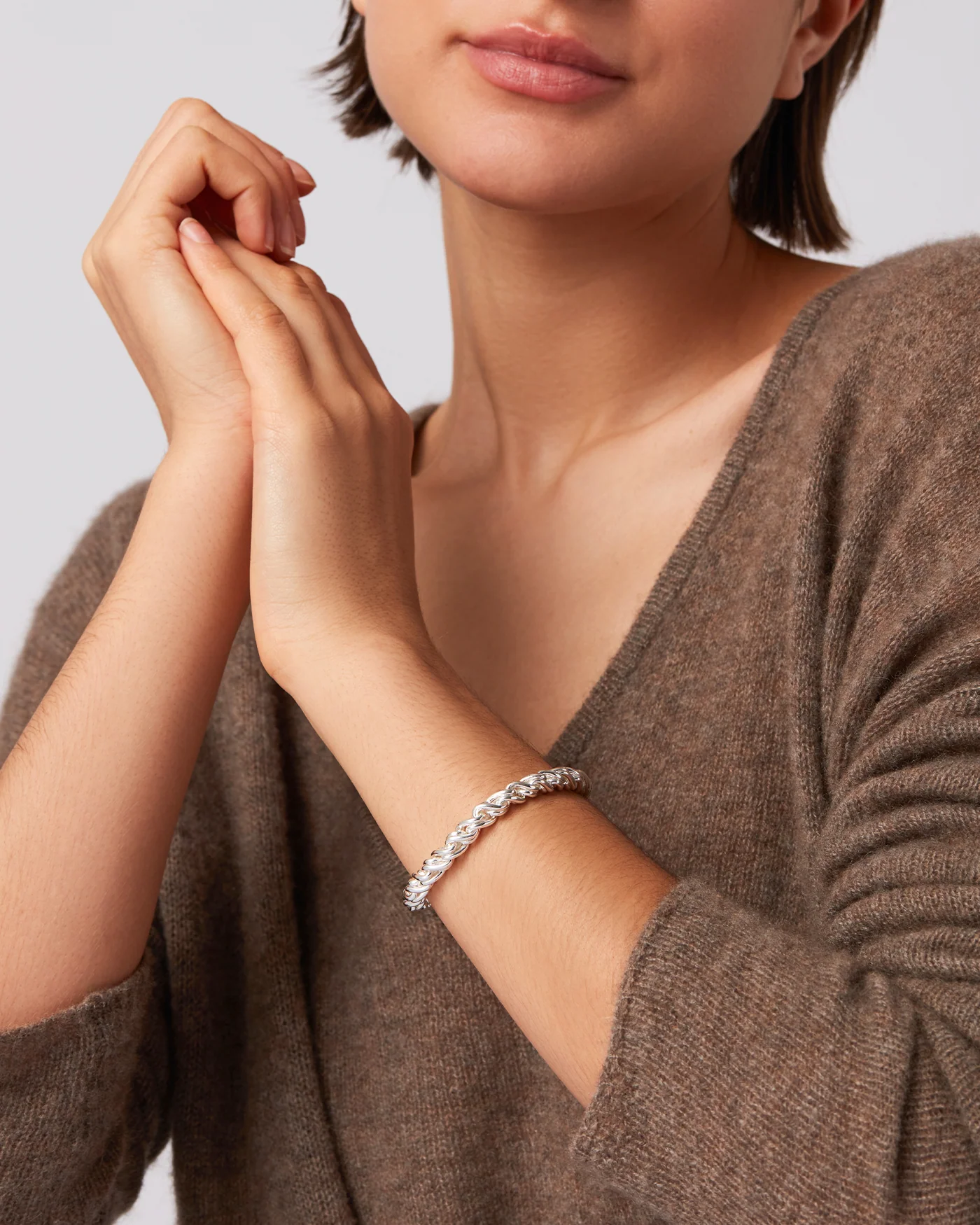 Jenny Bird - Rizzo Bracelet - High Polished Silver - Image 2