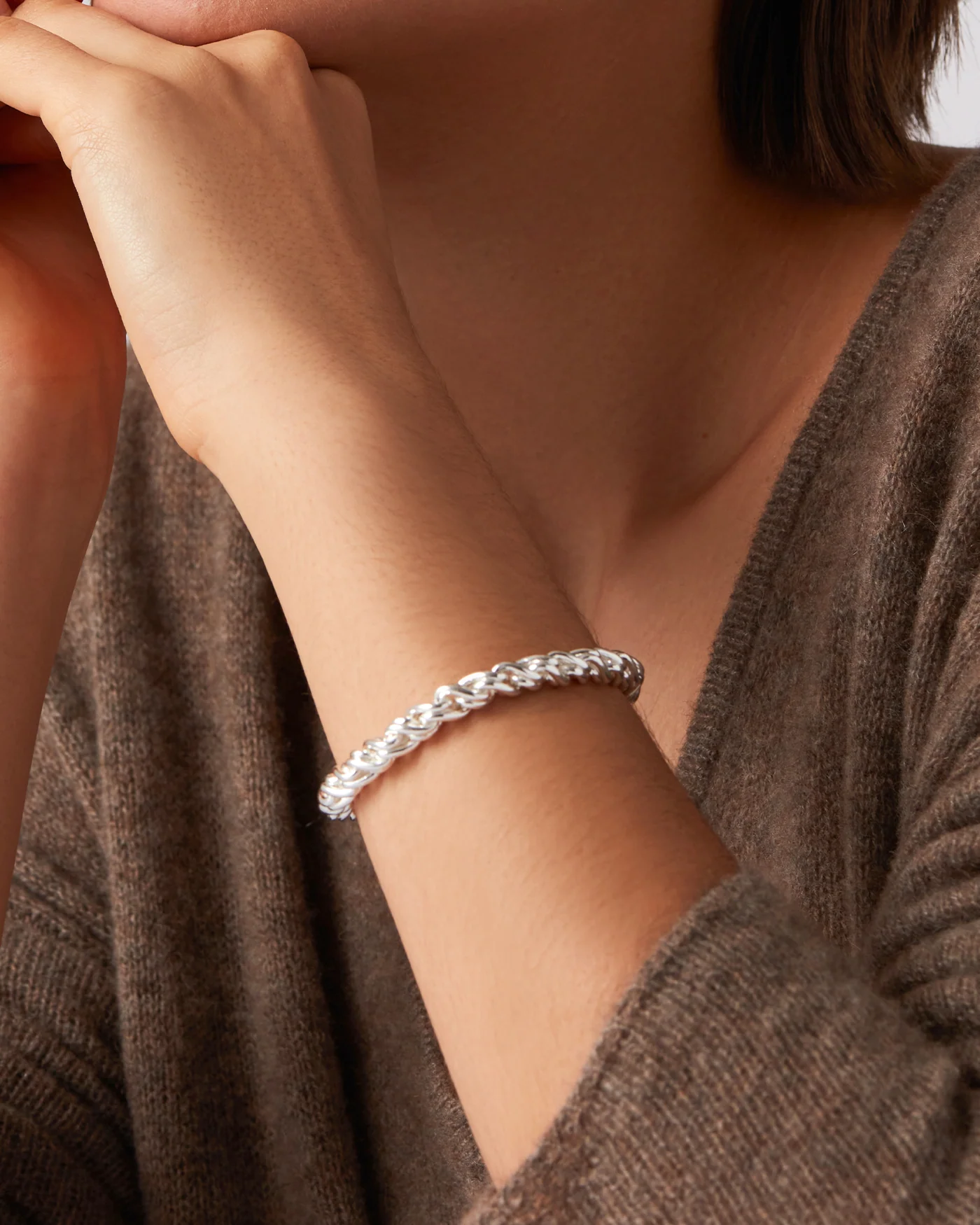 Jenny Bird - Rizzo Bracelet - High Polished Silver - Image 4