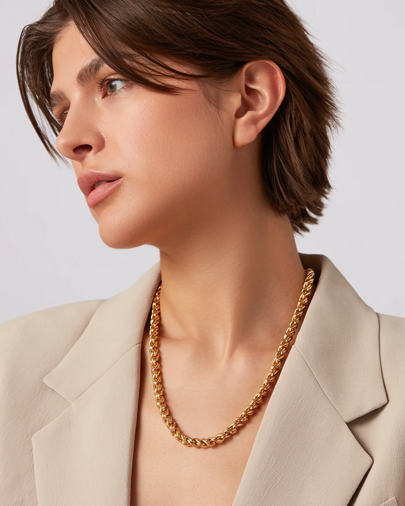 Jenny Bird - Rizzo Necklace - High Polish Gold - Image 2