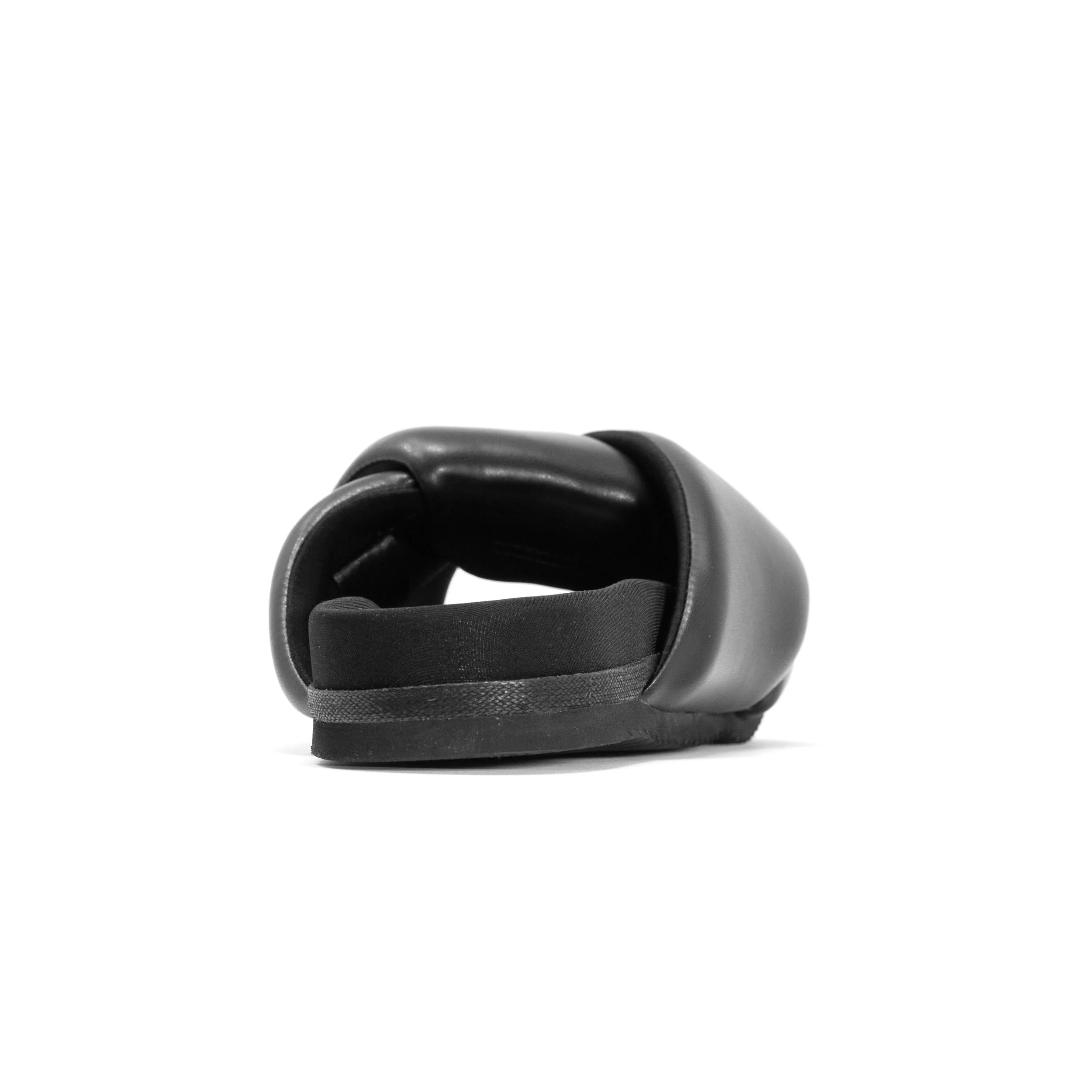 ROAM - Foldy Puffy Sandals Black - Vegan Leather - Image 7