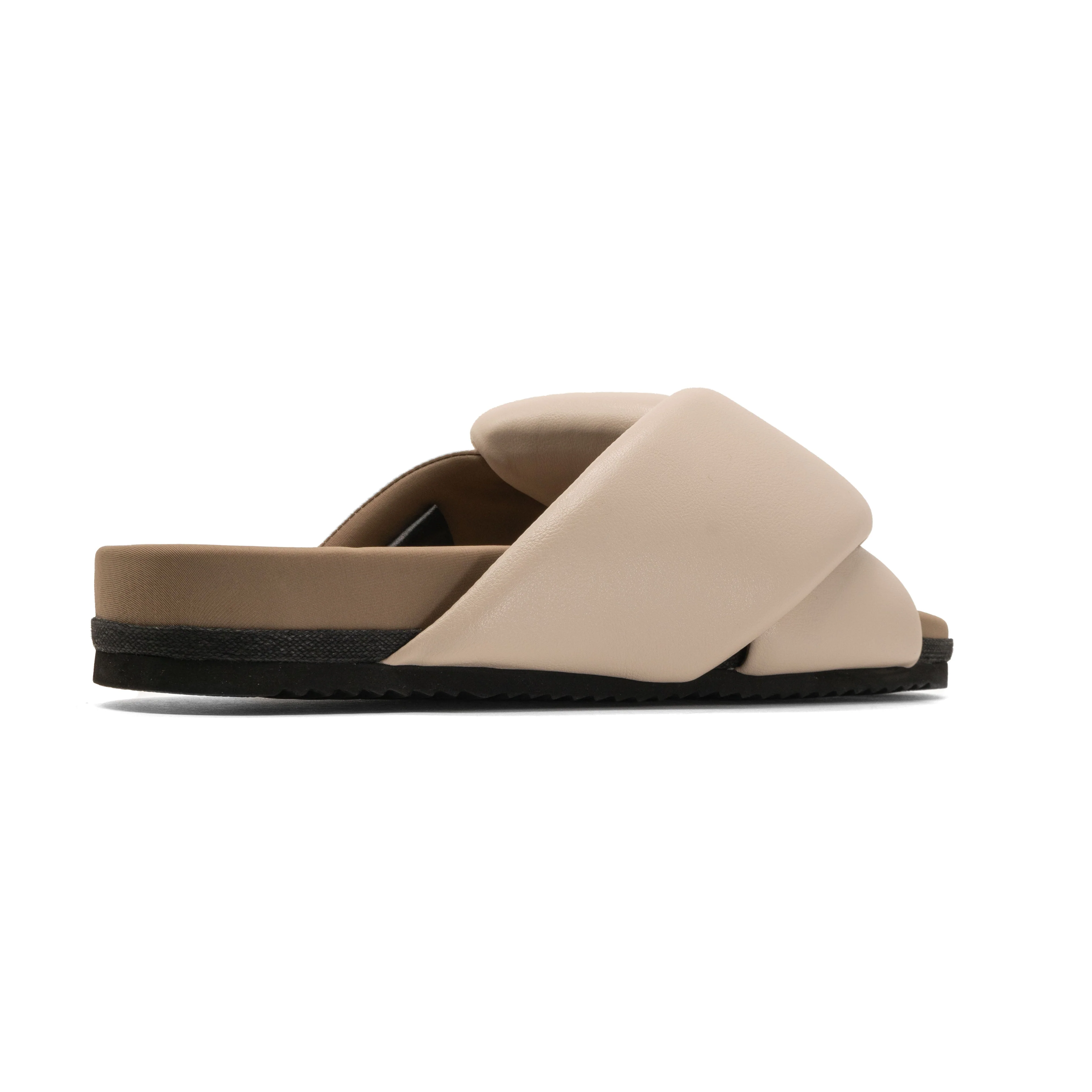 ROAM - Foldy Puffy Sandals - Cement Vegan Leather - Image 9