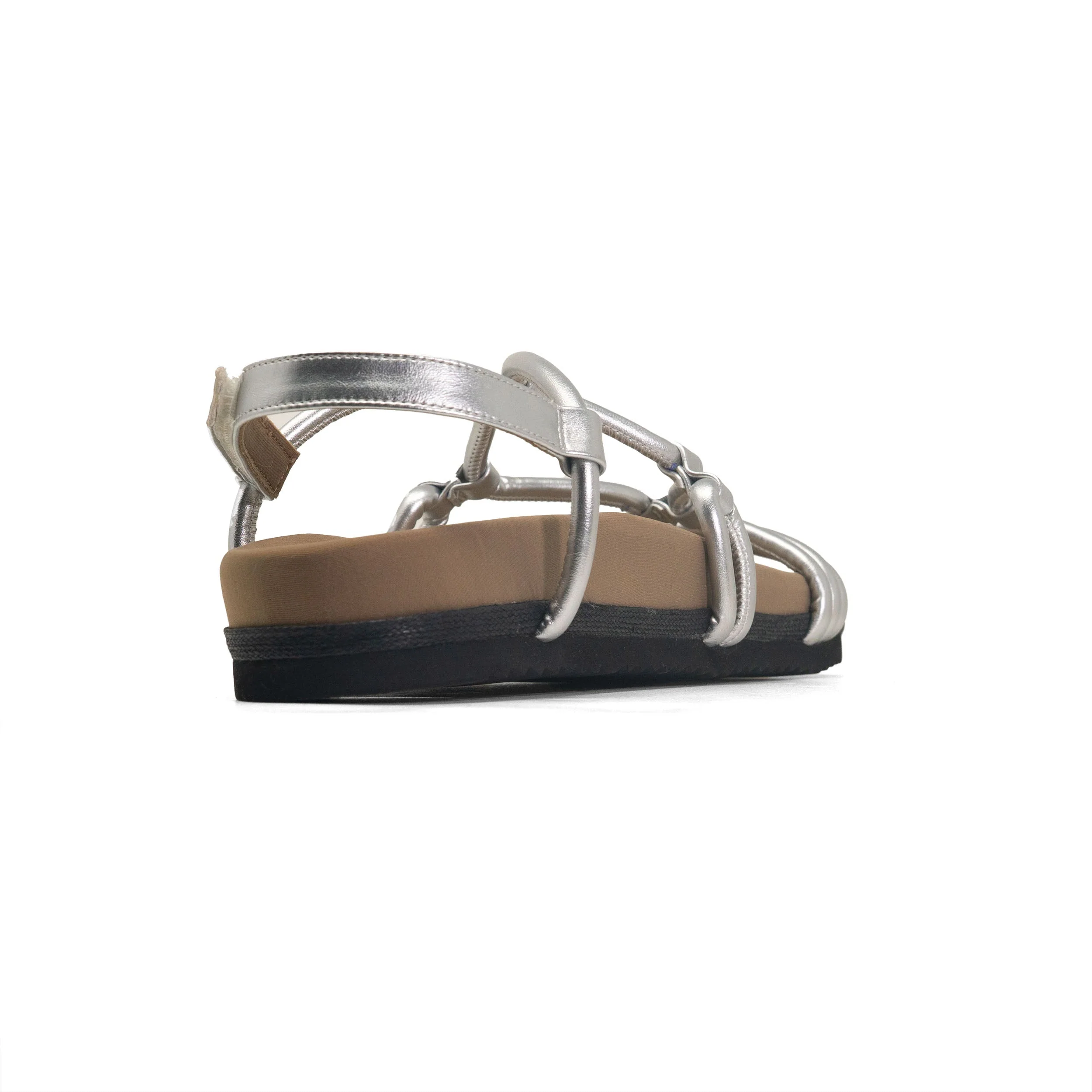 ROAM - Linky Sandals Vegan Leather - Silver - Image 12
