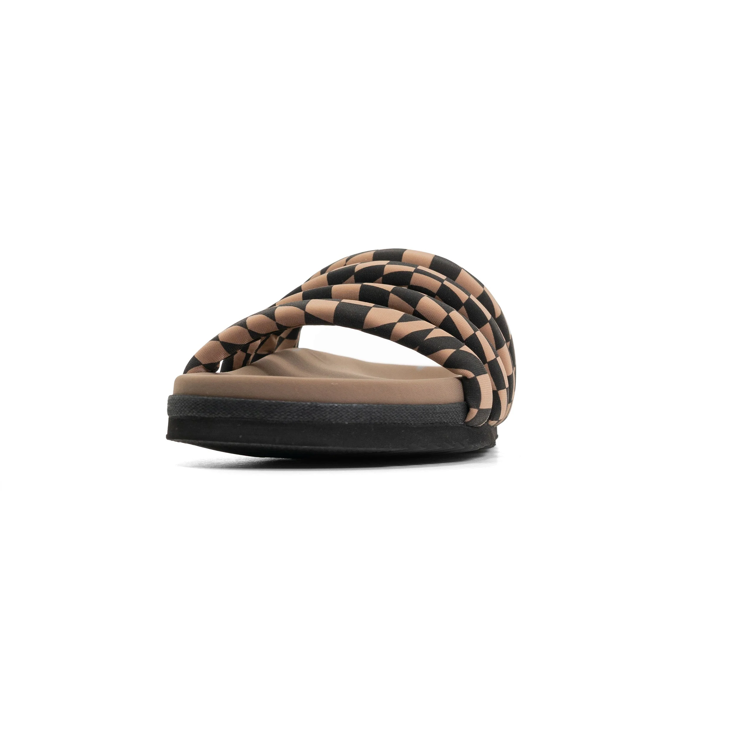 ROAM - Quattro Sandal Wavy Check Neoprene - Black & Beige - Image 25