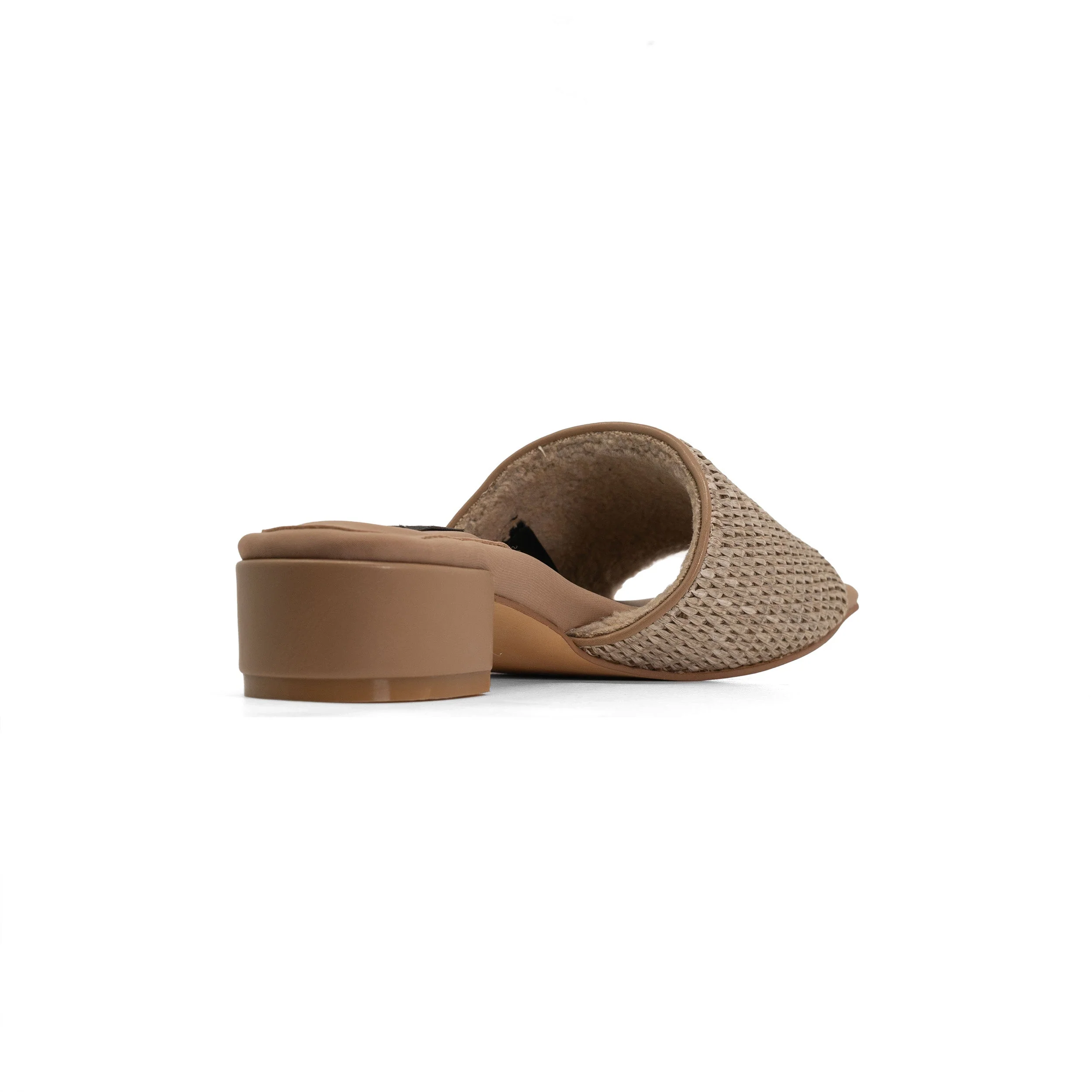 ROAM - Raffia Square Heel - Natural - Image 13