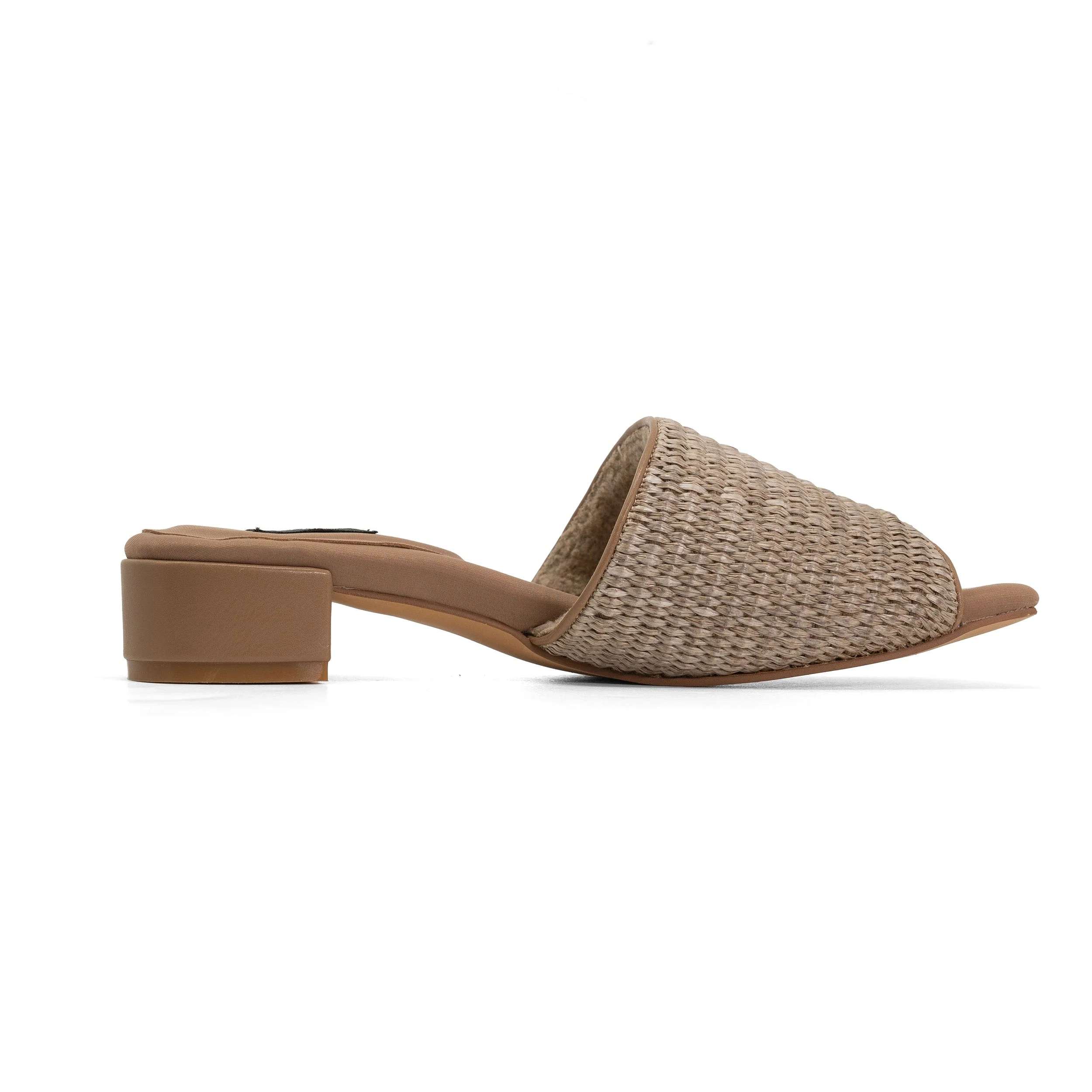 ROAM - Raffia Square Heel - Natural - Image 17