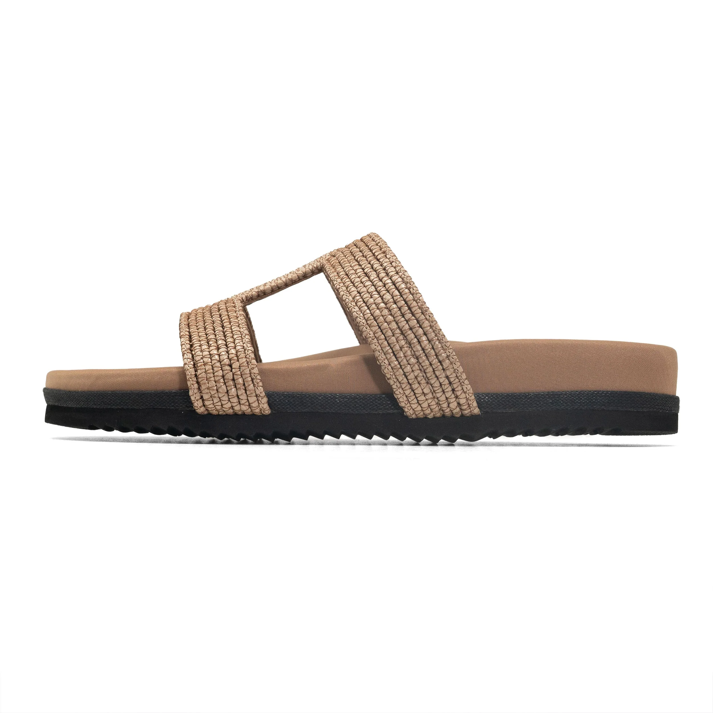 ROAM  - Raffy Cuffs Sandals - Natural Raffia - Image 3