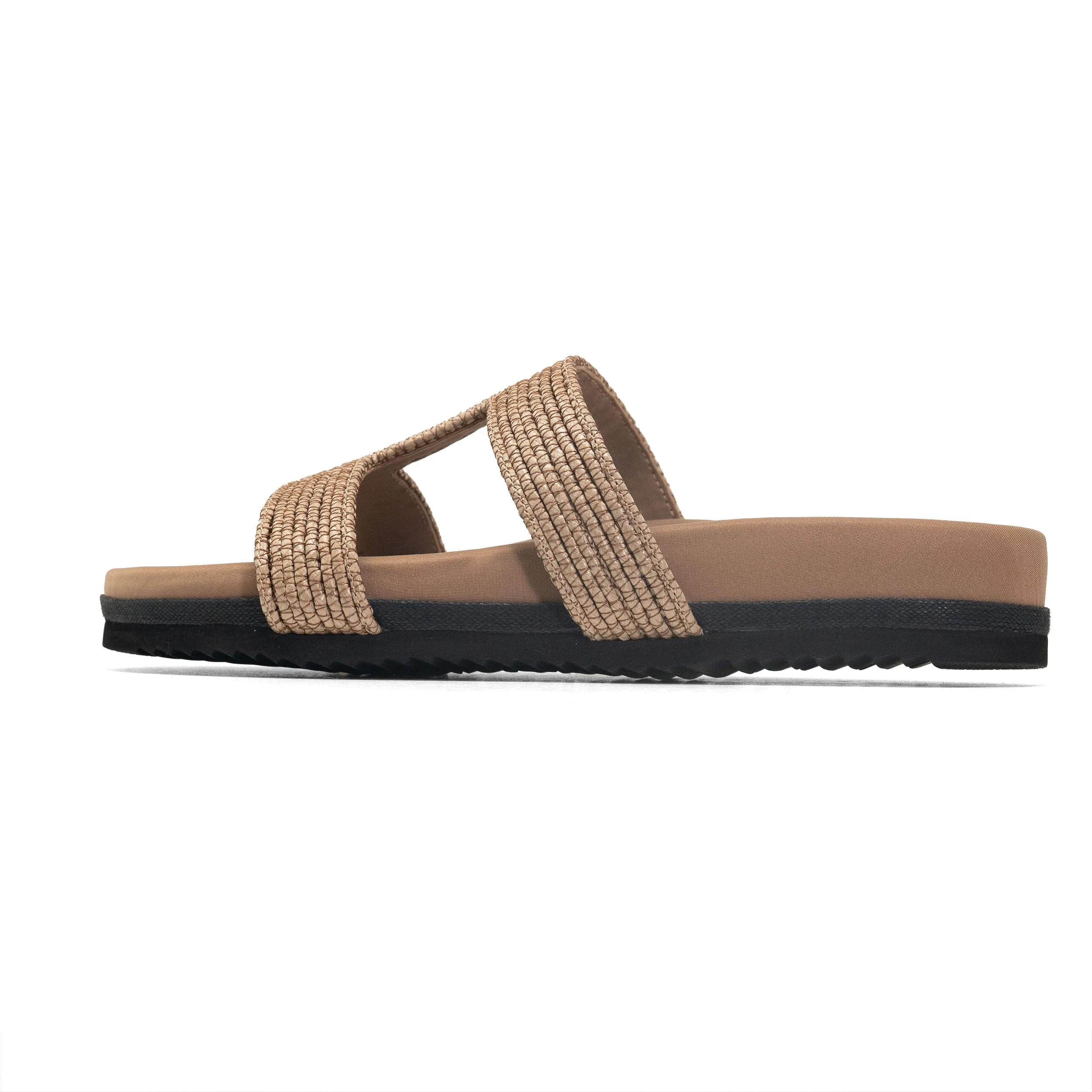 ROAM  - Raffy Cuffs Sandals - Natural Raffia - Image 4