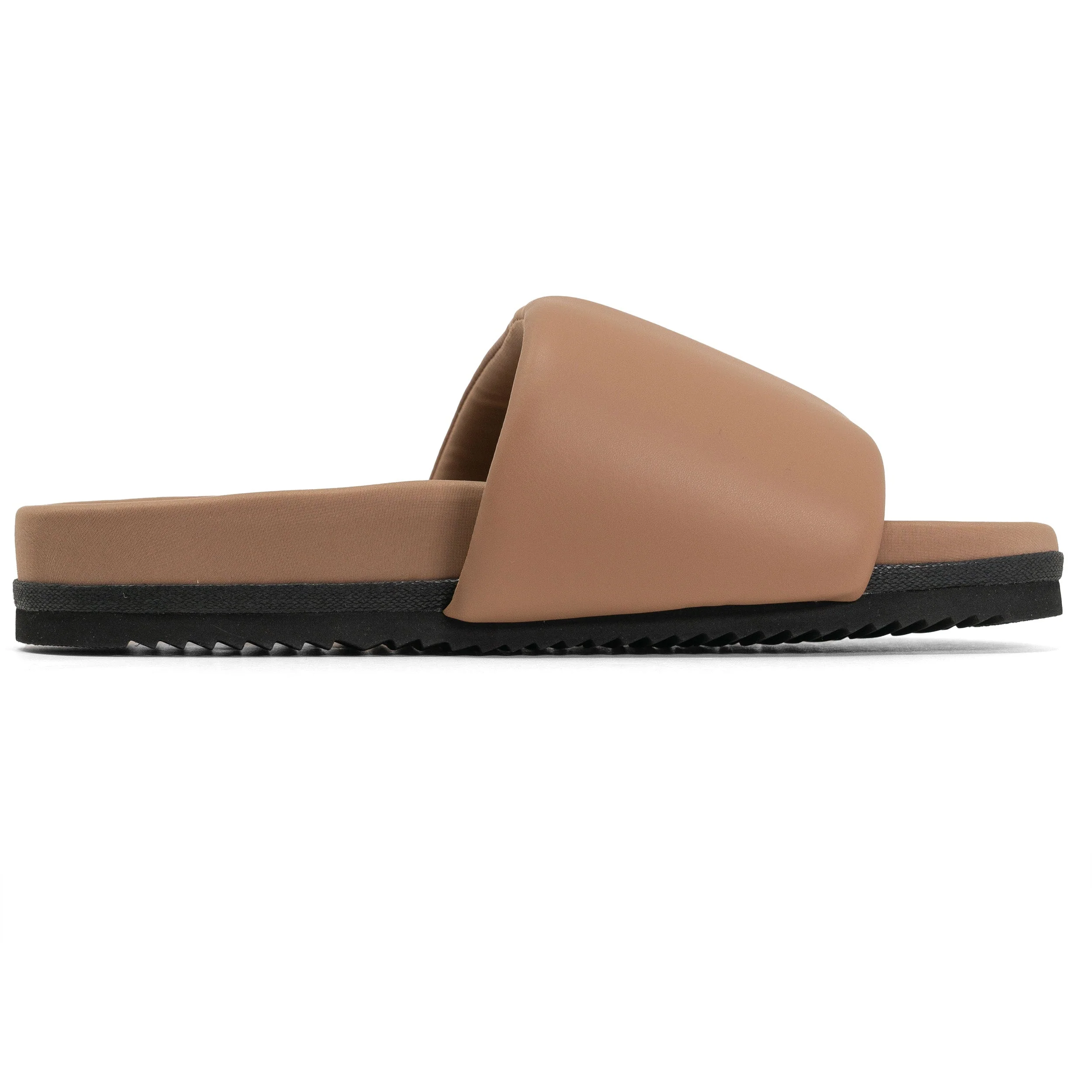ROAM - Stripe Slider Vegan Leather - Beige & Nude - Image 17