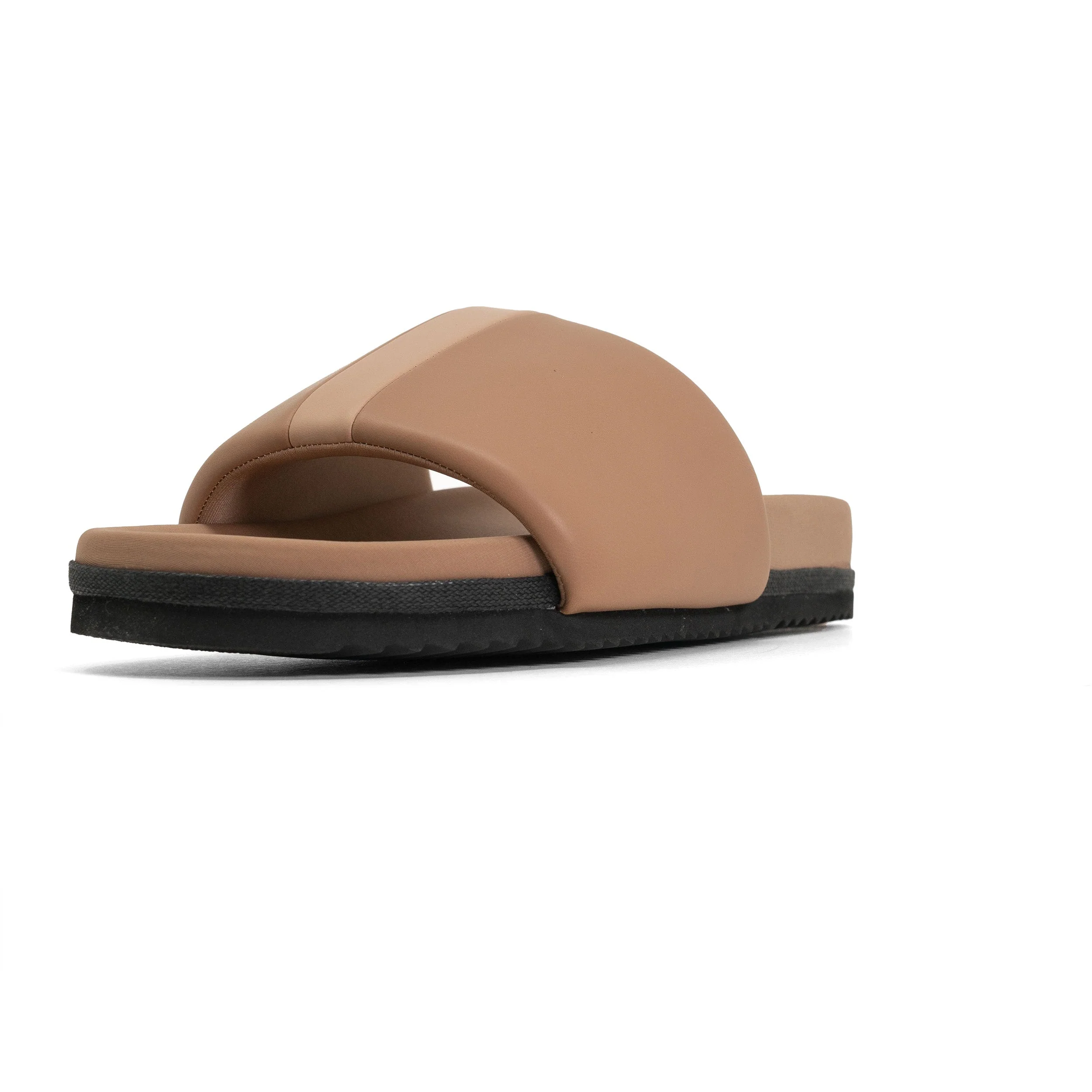 ROAM - Stripe Slider Vegan Leather - Beige & Nude - Image 28