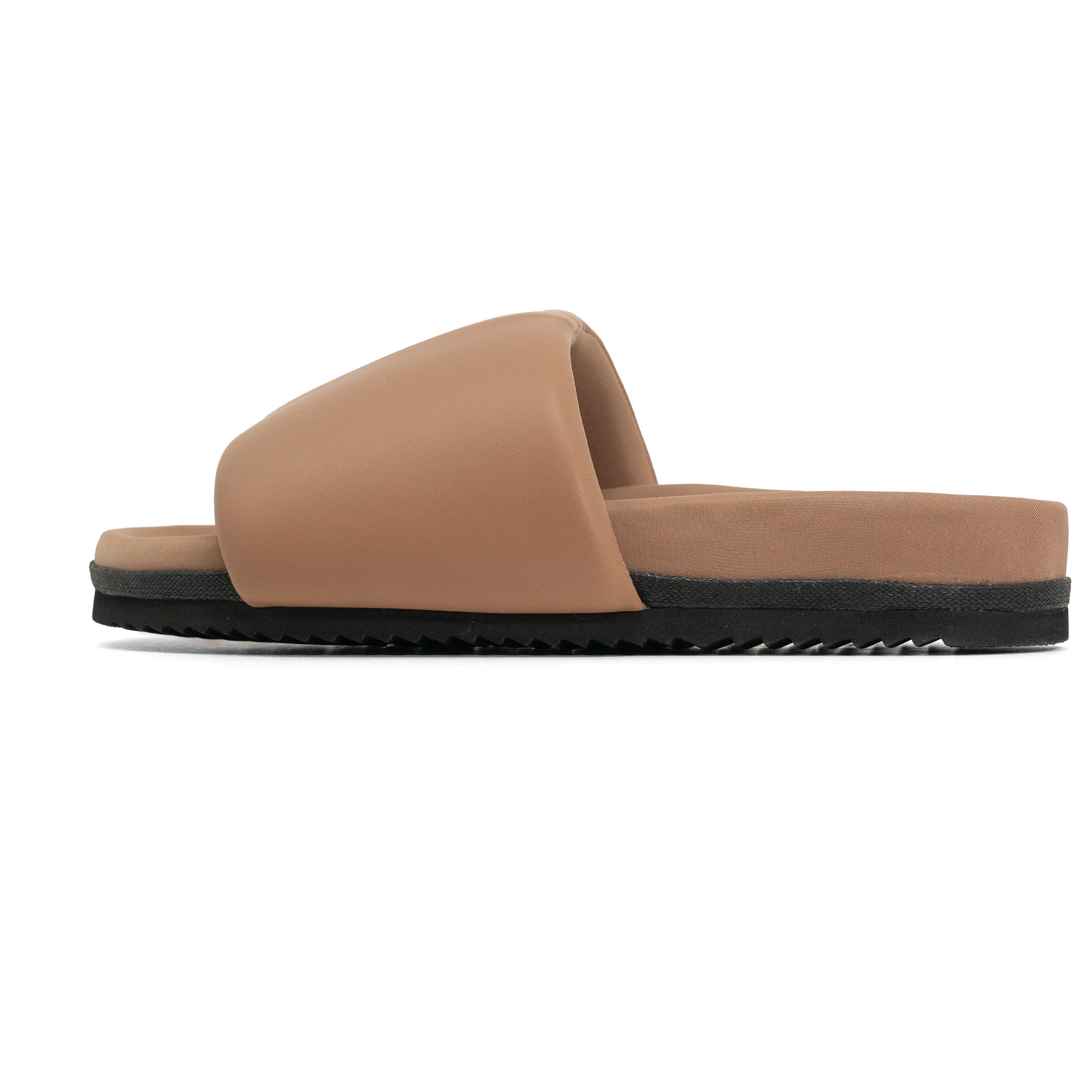 ROAM - Stripe Slider Vegan Leather - Beige & Nude - Image 4