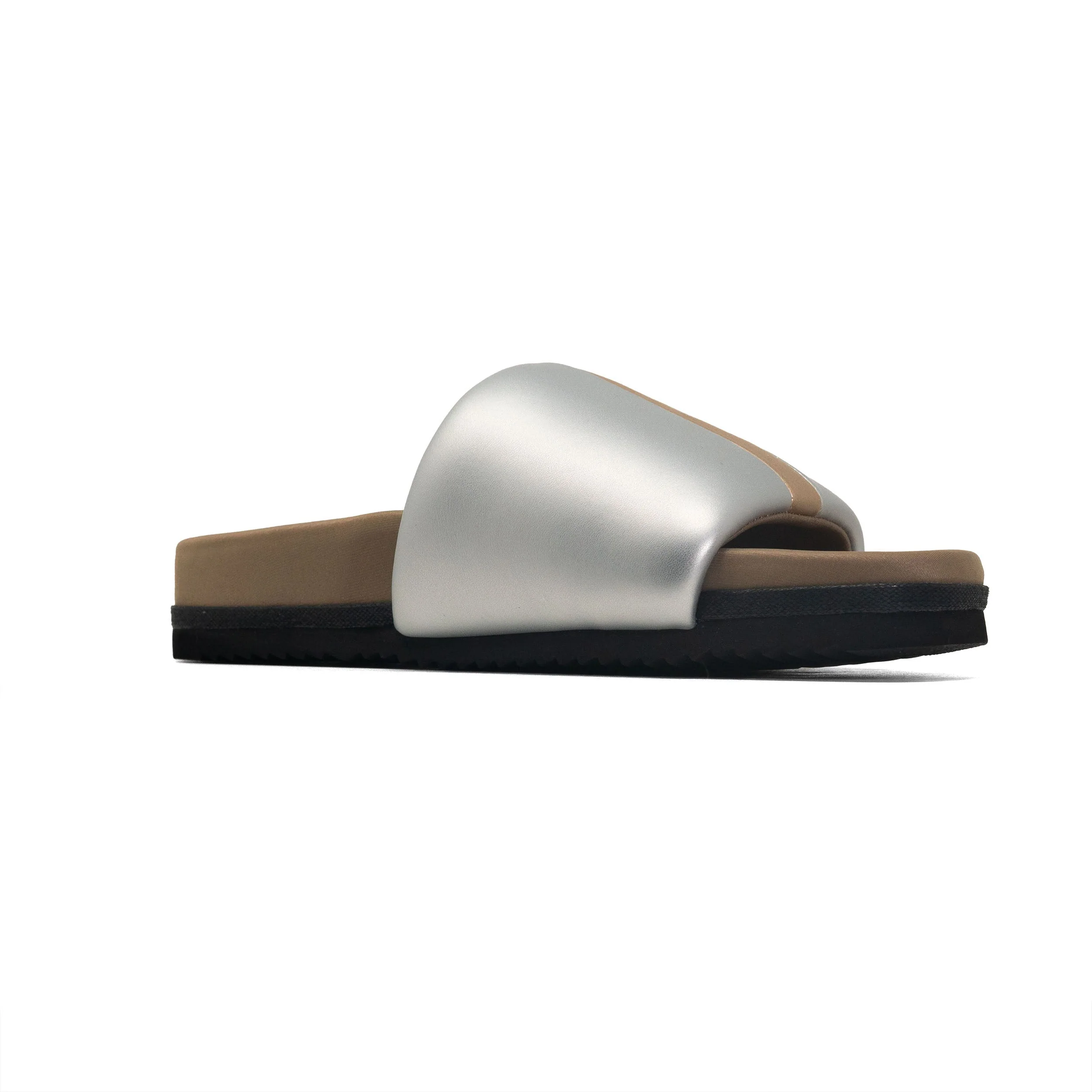 ROAM - Stripe Slider Vegan Leather - Silver & Gold - Image 20