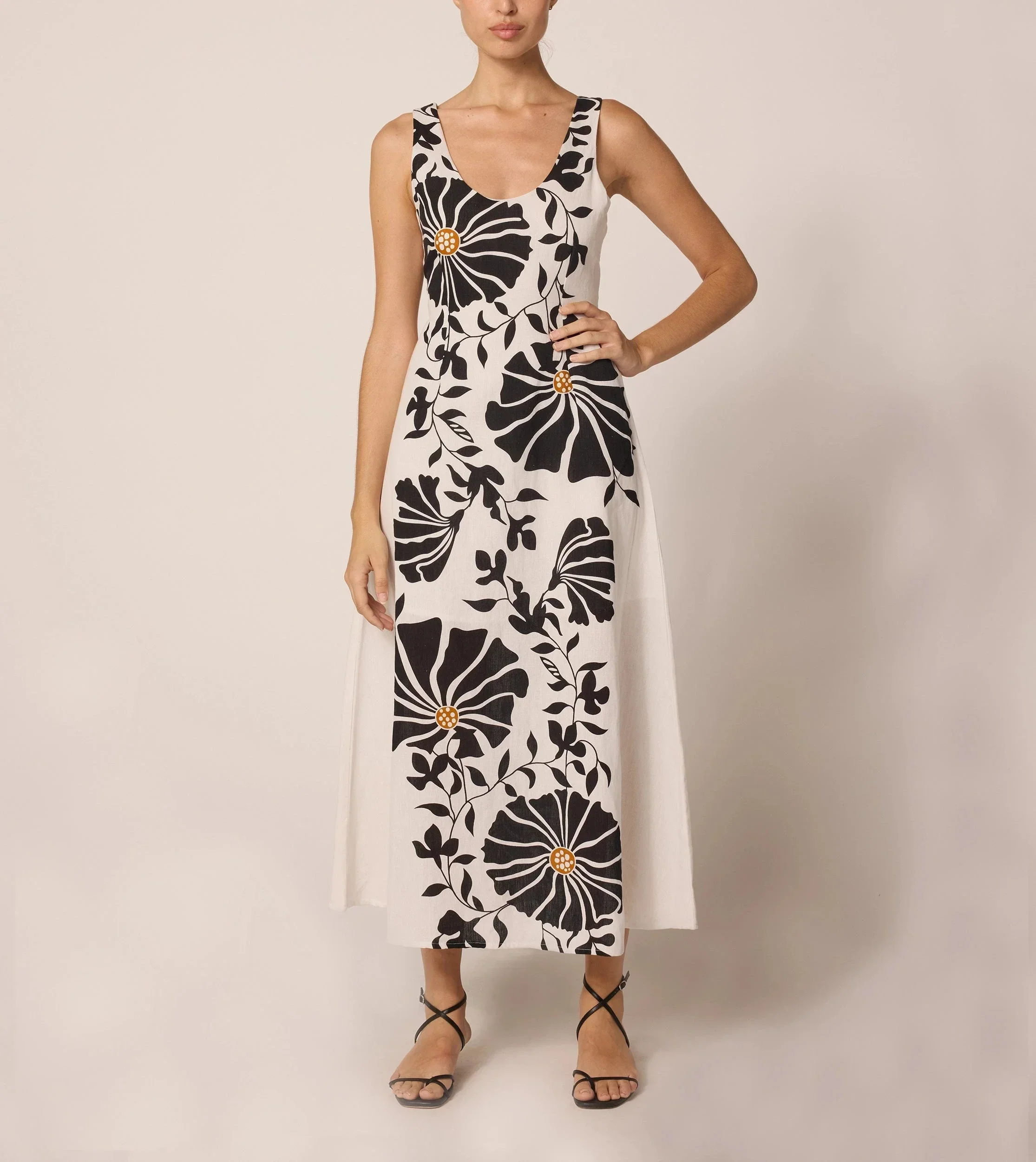 Cleobella - Rosalinda Ankle Dress - Atropa