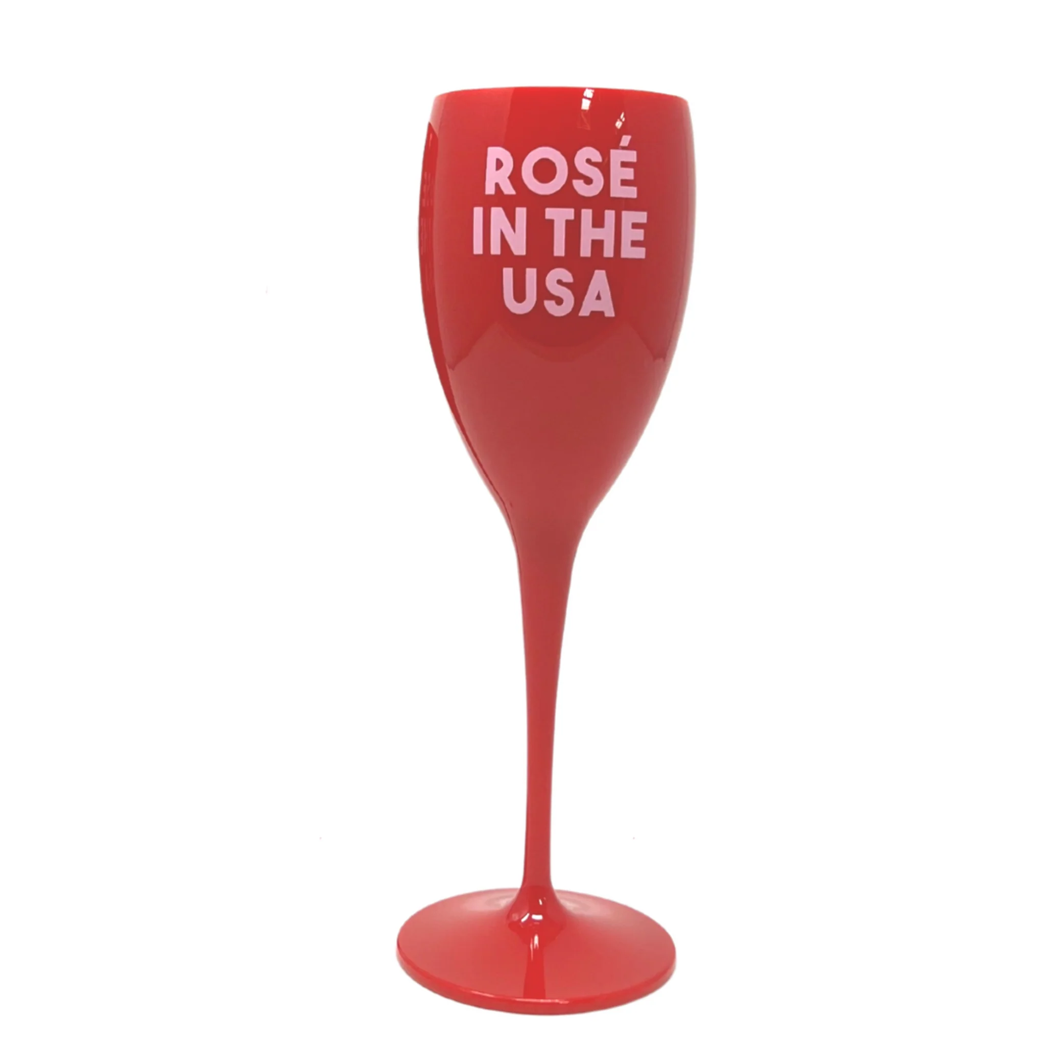 Rosé In the USA Flute
