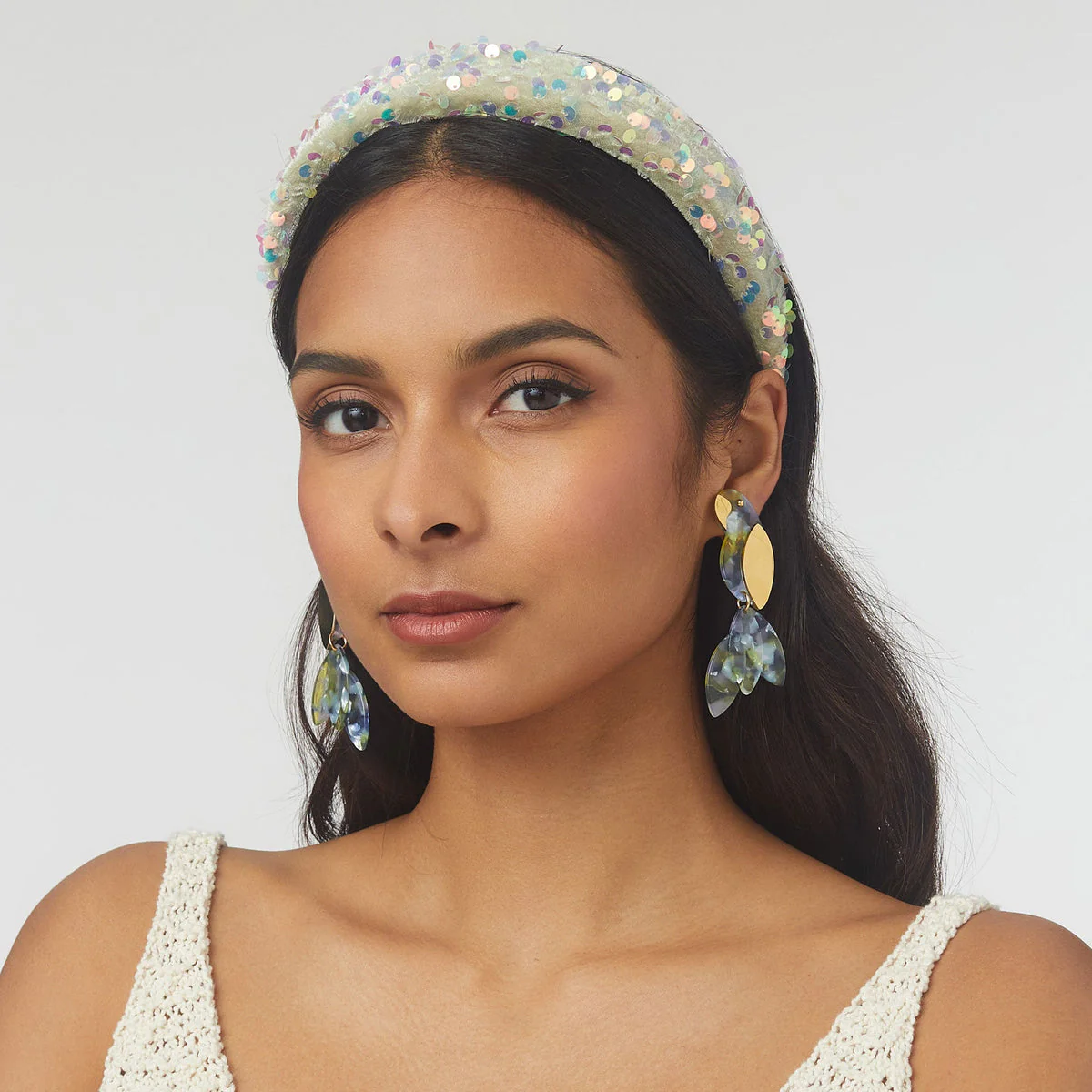 Lele Sadoughi - Sequin Alice Headband - Image 4