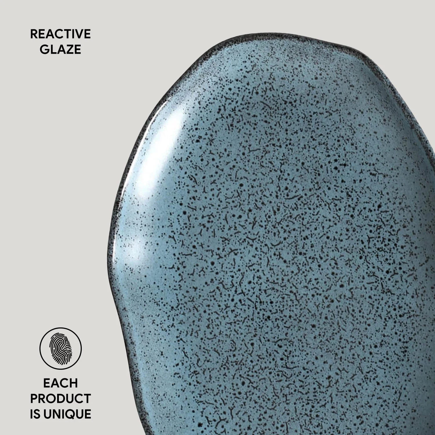 Shallow Bio Oval Platter Medium Set of 4 - Image 29