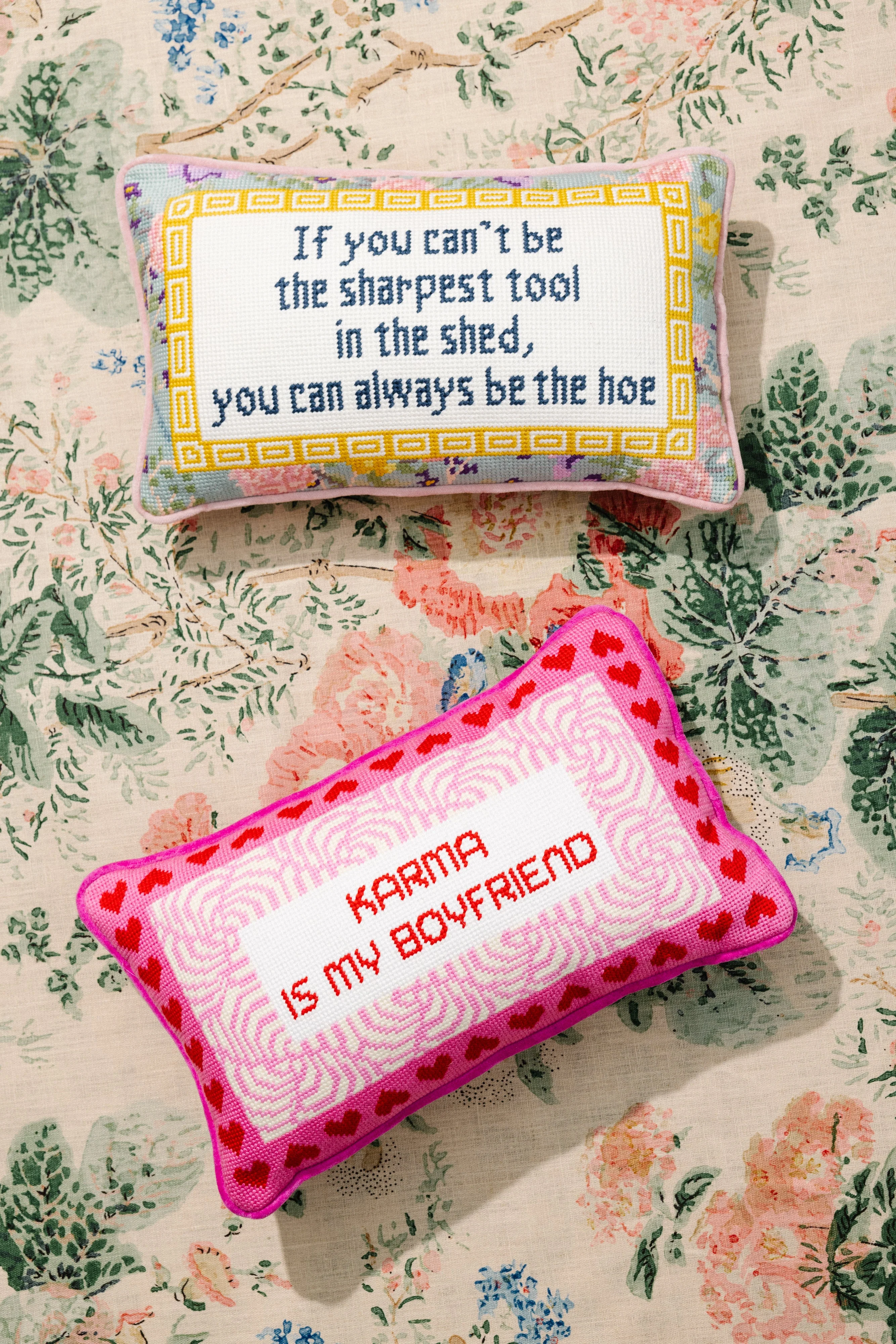 Sharpest Tool Needlepoint Pillow - Image 5