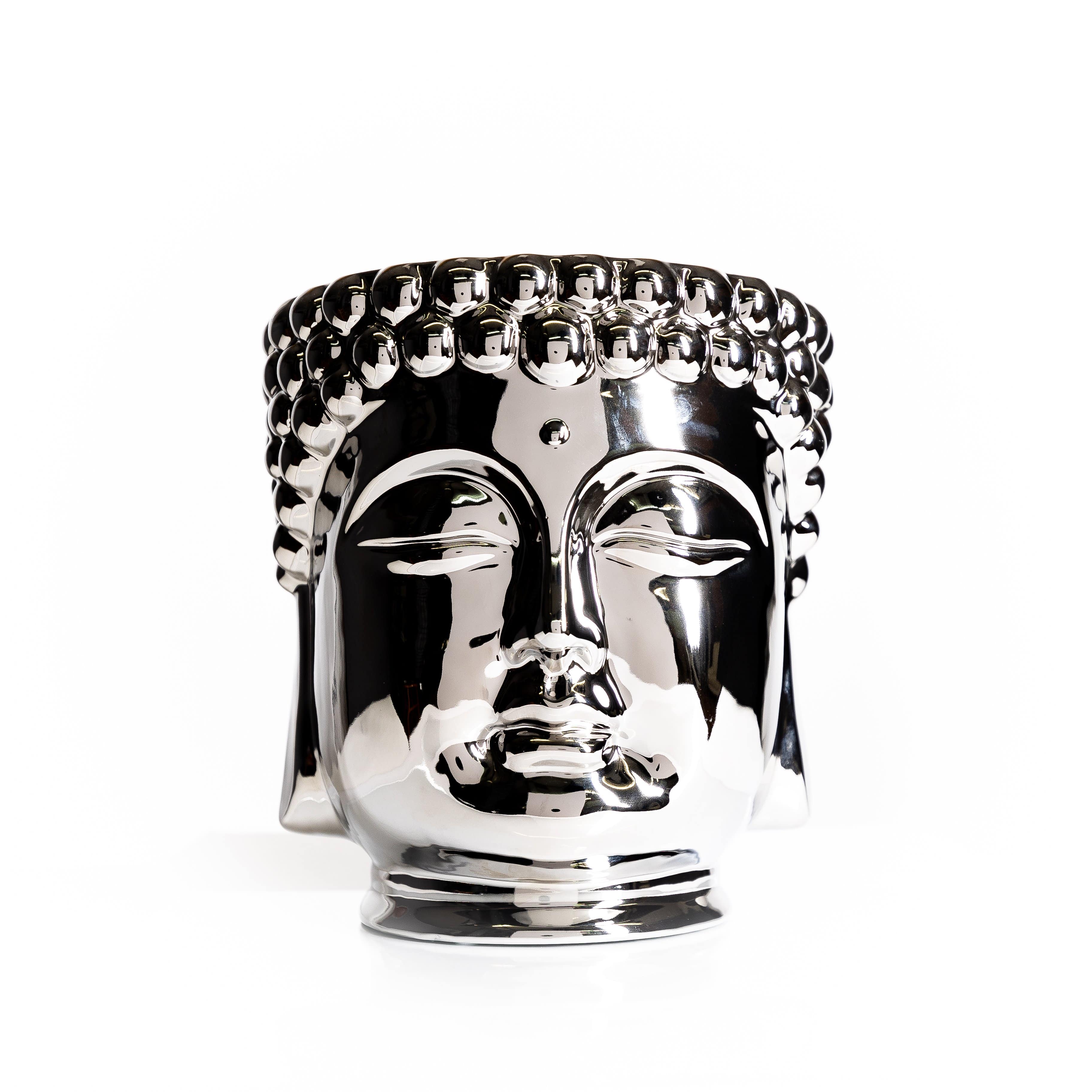 Silver Grande Buddha Candle - Image 4