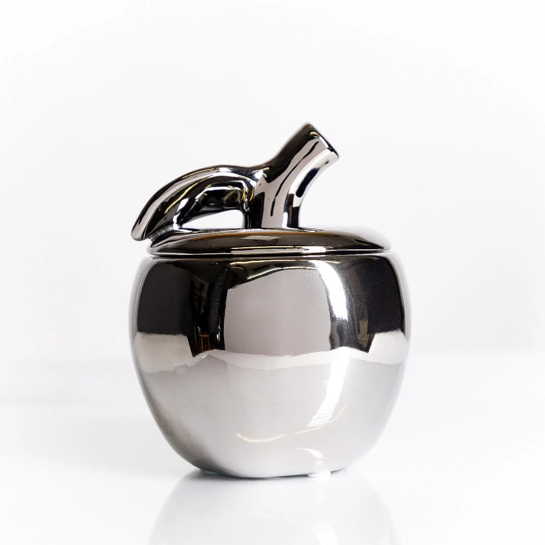 Silver Malus Apple Candle - Image 6