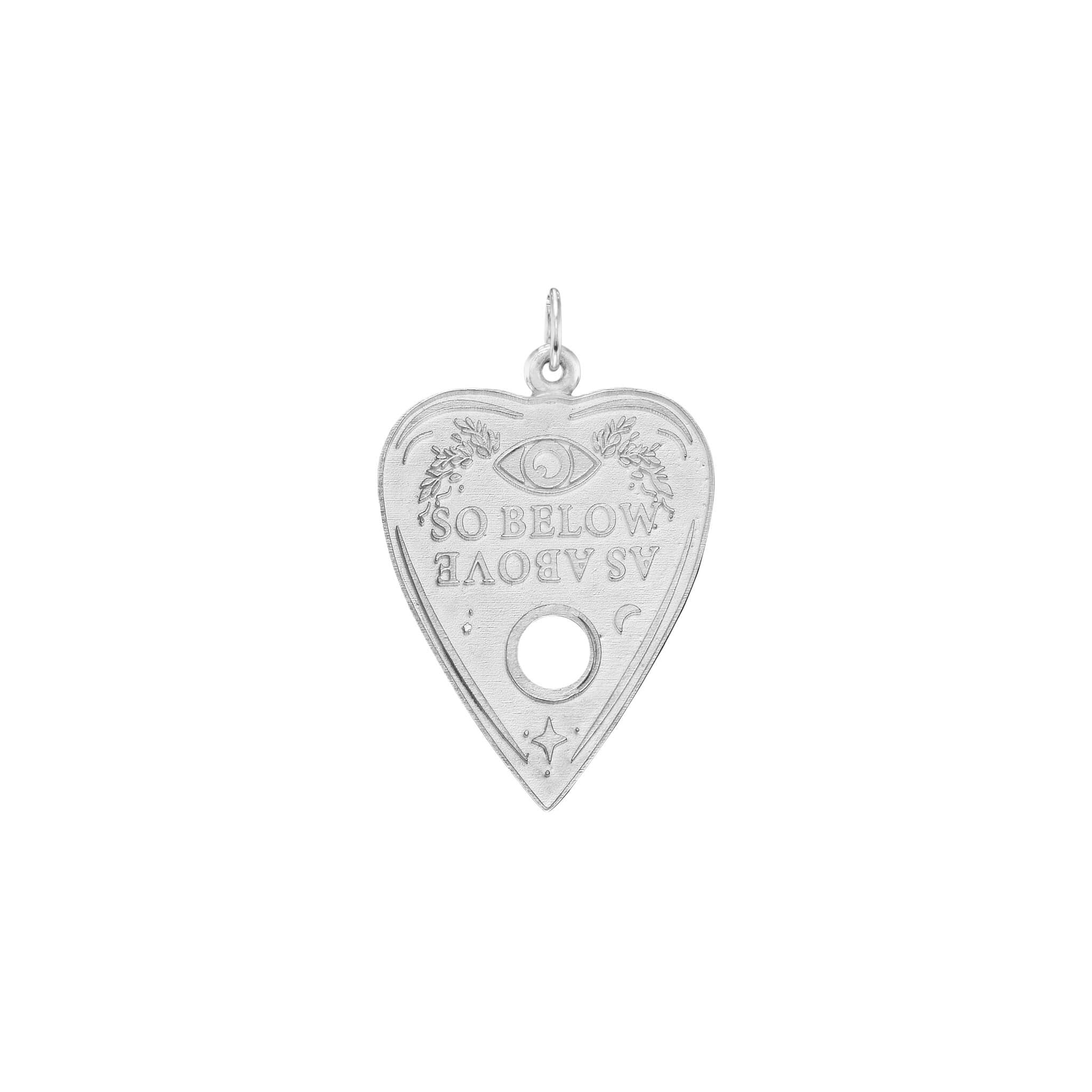 Silver Ouija Slider Pendant - Image 2