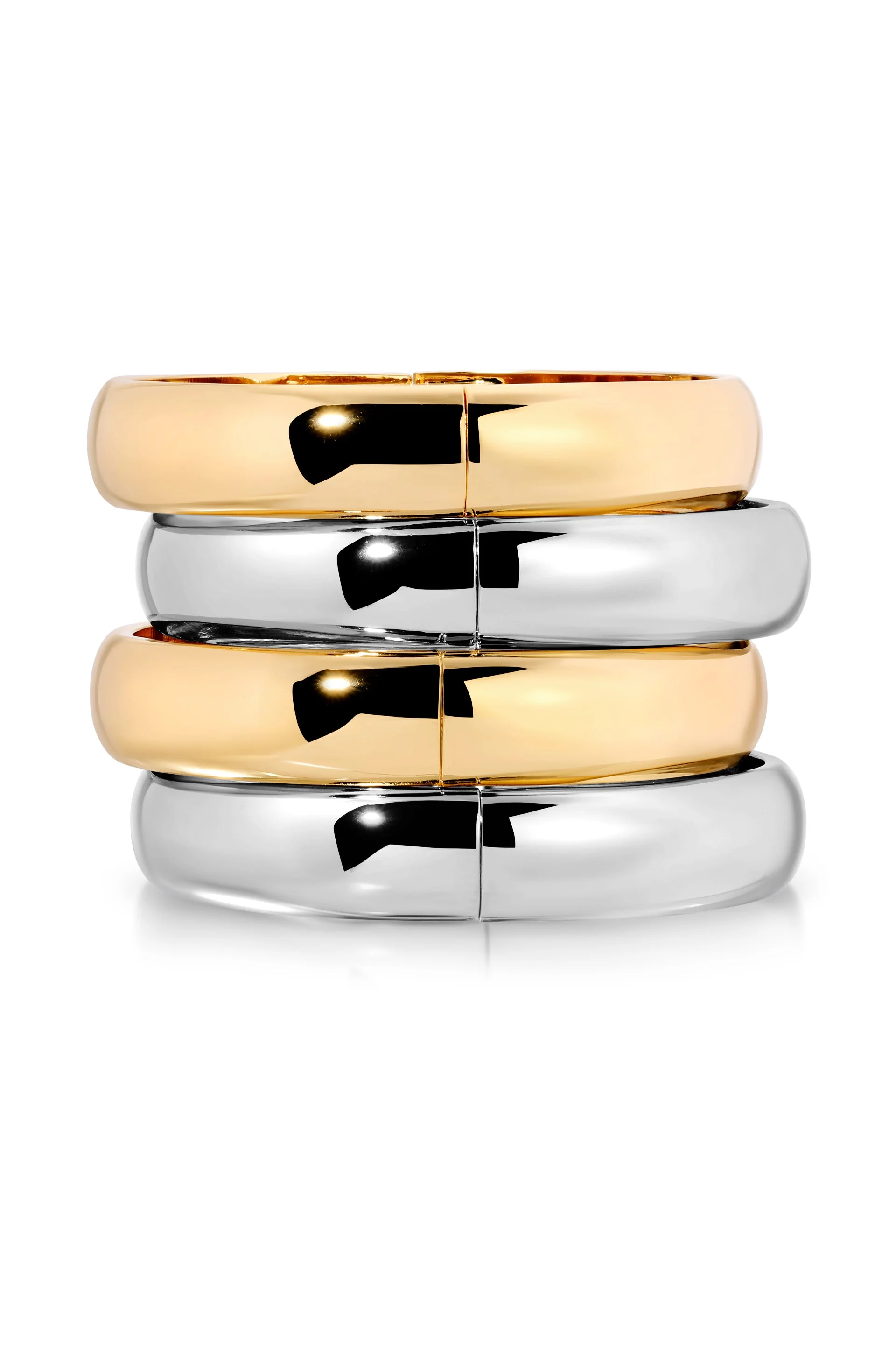 Simple Stack Bangle Set - Image 3