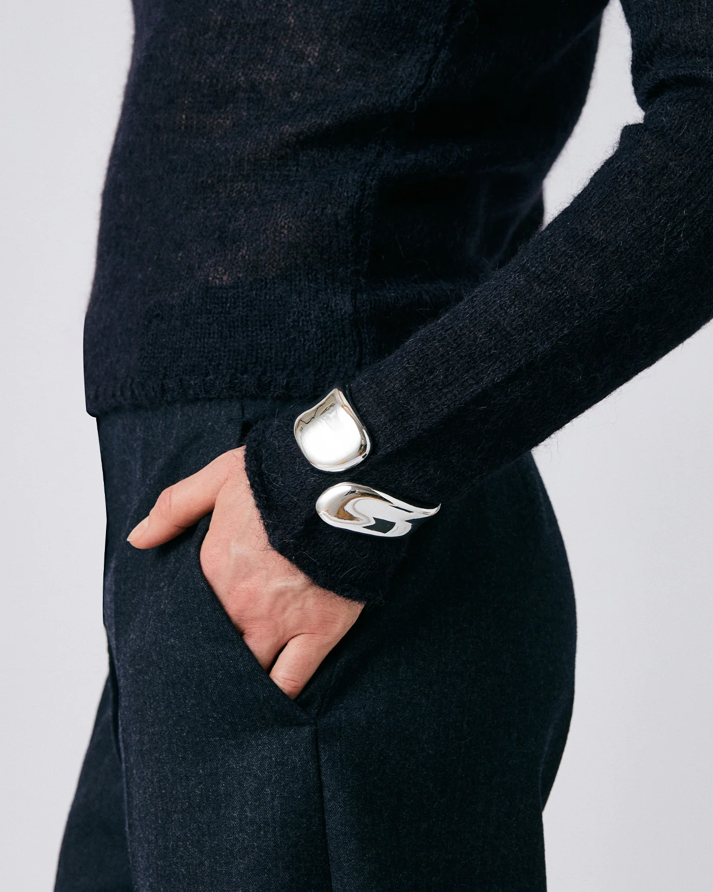 Jenny Bird - Solene Cuff - Silver - Image 2