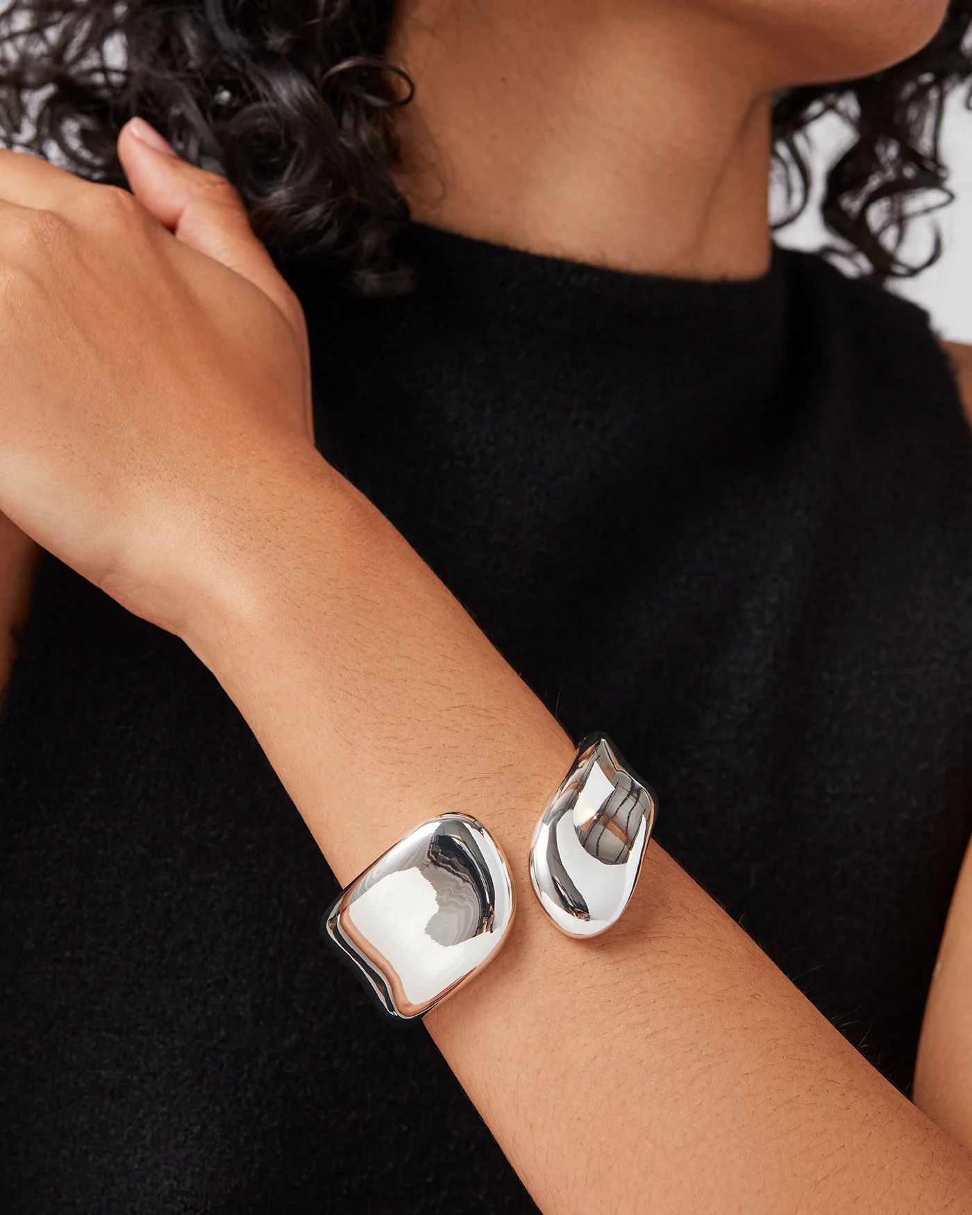 Jenny Bird - Solene Cuff - Silver - Image 5