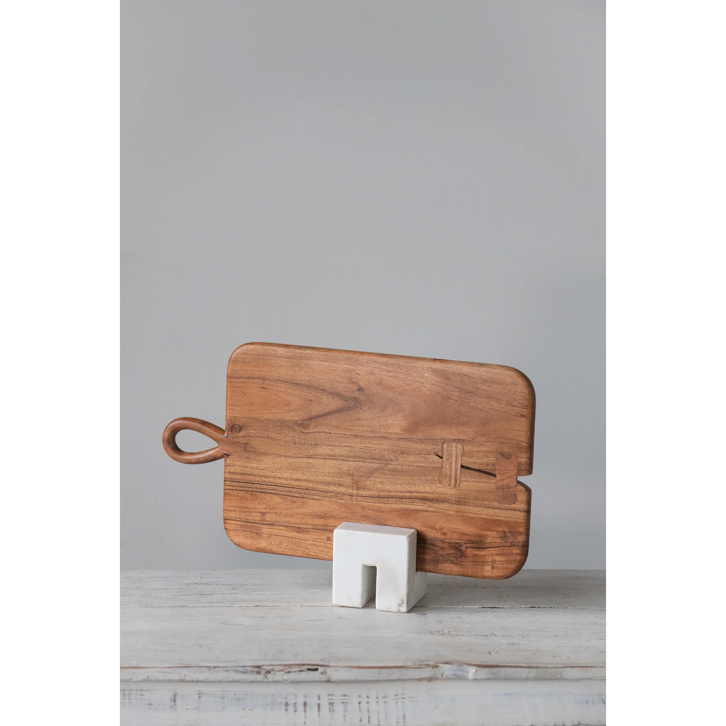Square Marble Cookbook Stand - Image 3