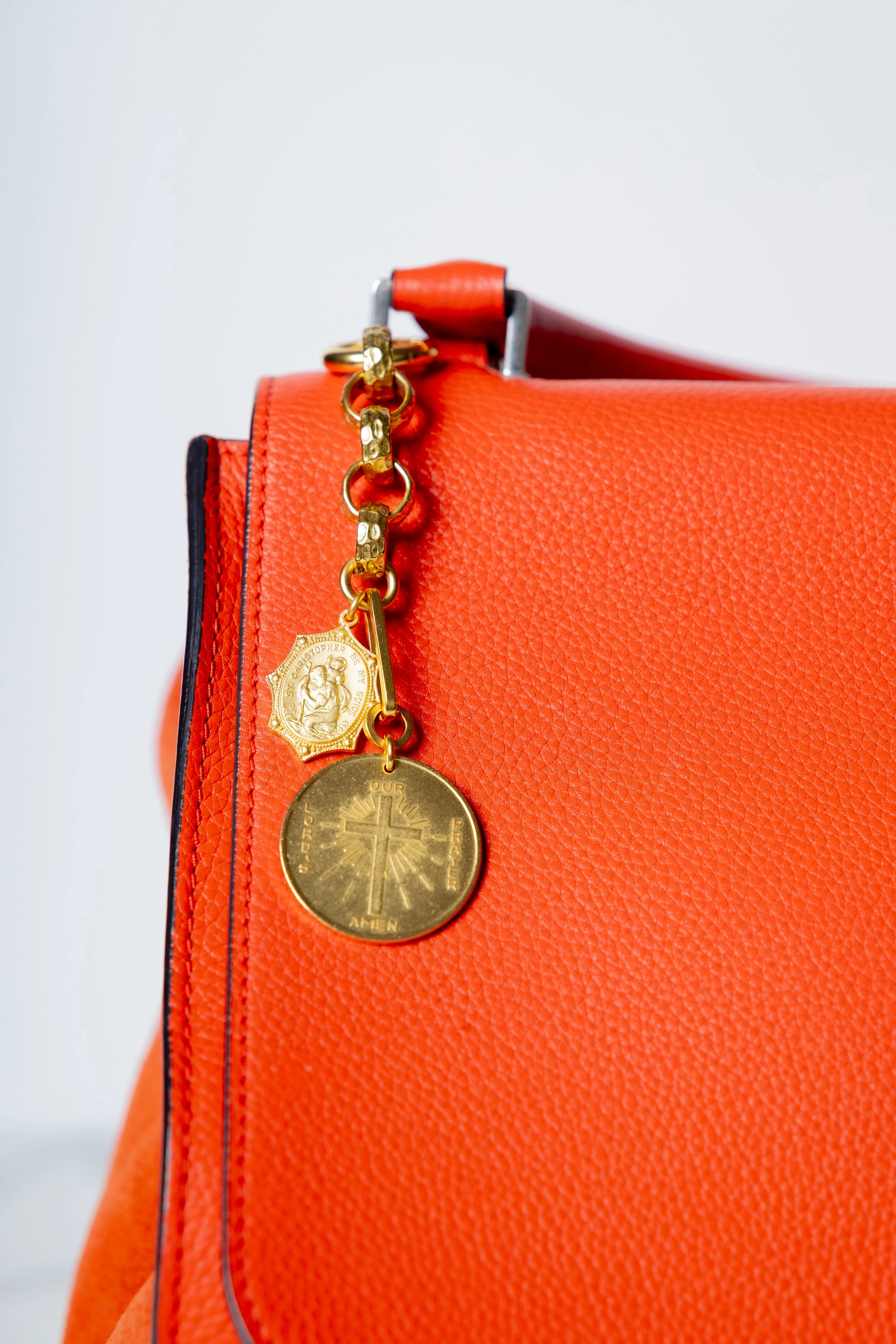 St. Christopher Bag Charm - Image 2