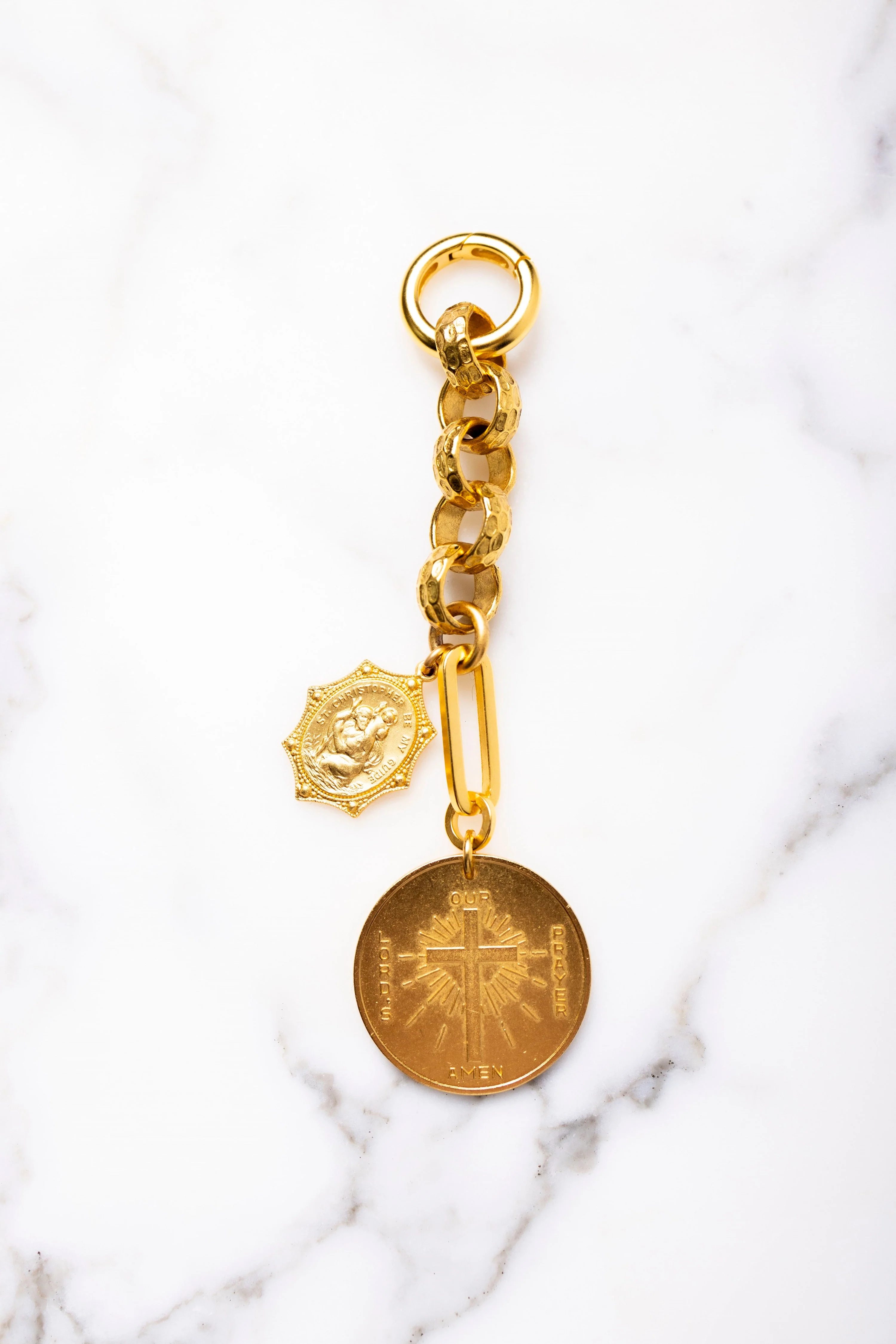 St. Christopher Bag Charm - Image 3