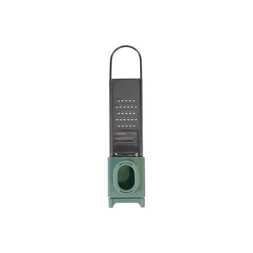 Stainless Steel 3-Way Mini Grater with Adjustable Mandolin Slicer - Image 2