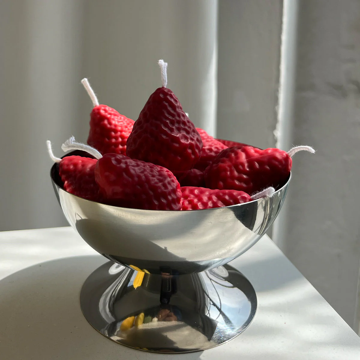 Strawberry Candles - 8 Pack - Image 8