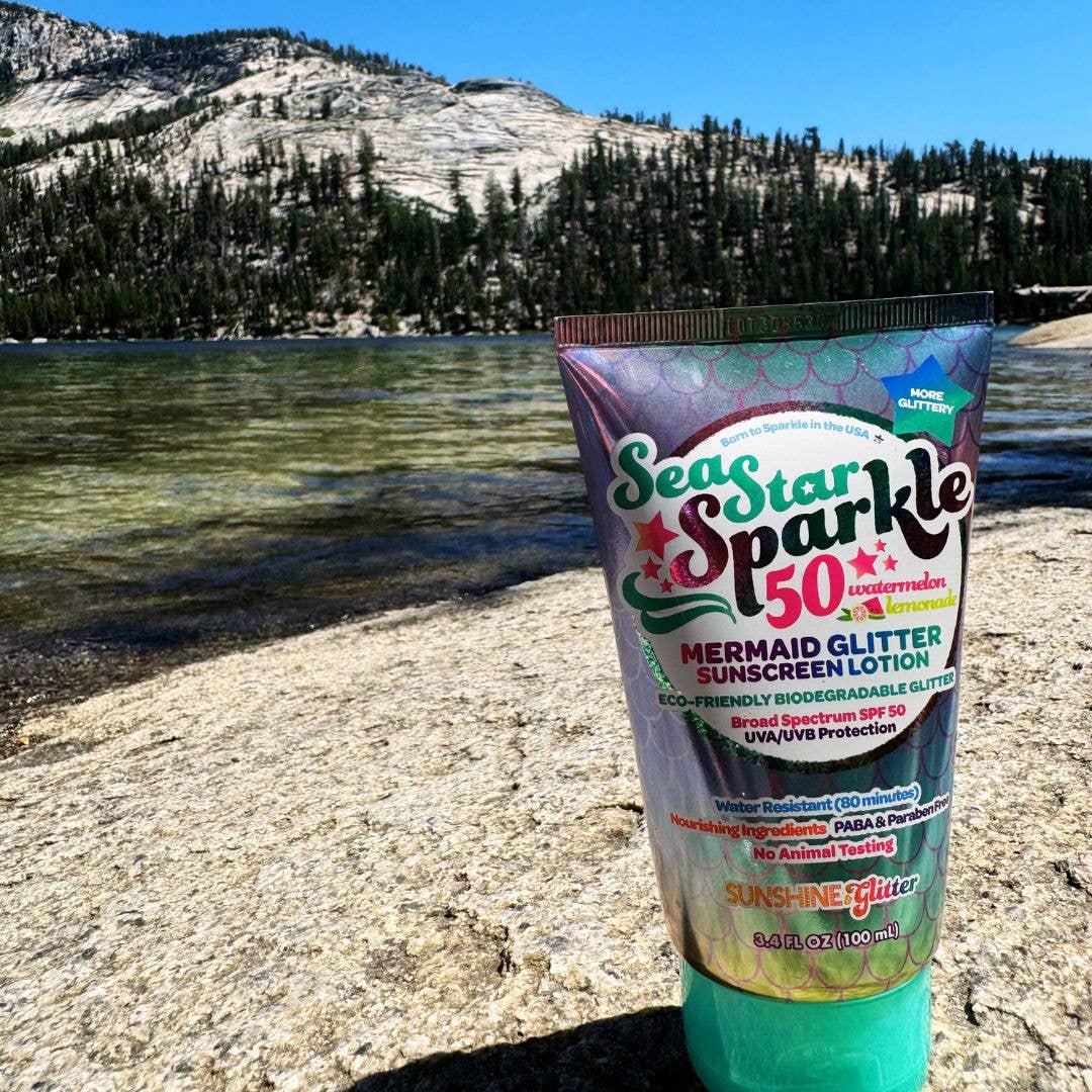 Sunshine & Glitter - Sea Star Sparkle Mermaid SPF 50 Glitter Sunscreen - Image 10