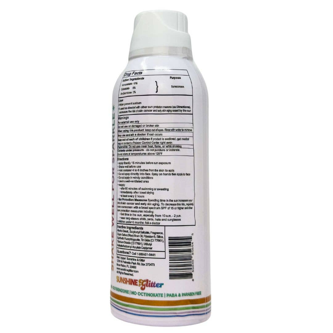 Sunshine & Glitter - Sunshine & Glitter SPARKLE SHIMMER Sport SPF 50 Mist - Image 2