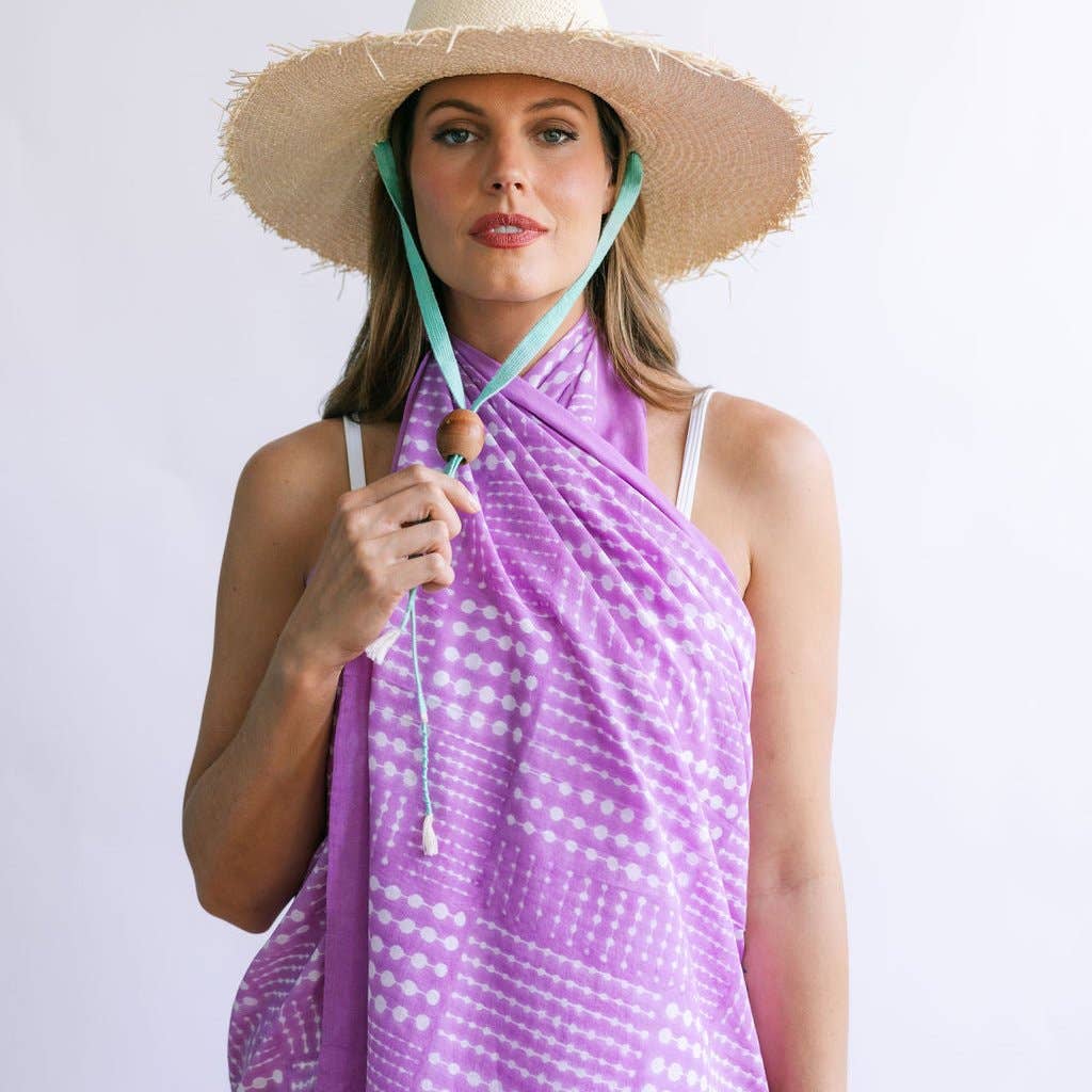 Sunshine Tienda - Lilac Laguna Sarong - Image 5