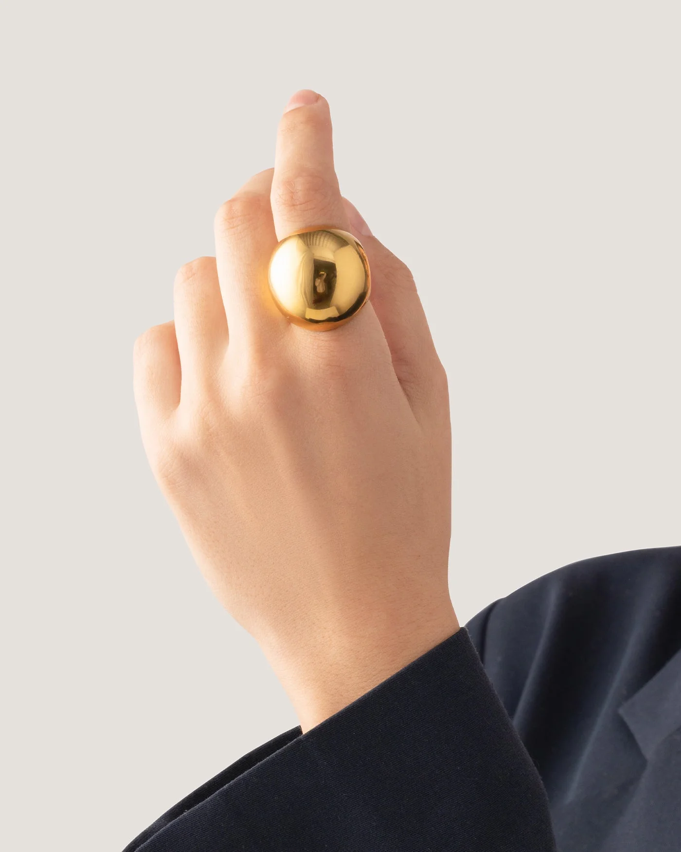 Jenny Bird - Supernova Ring - High Polish Gold - Image 4