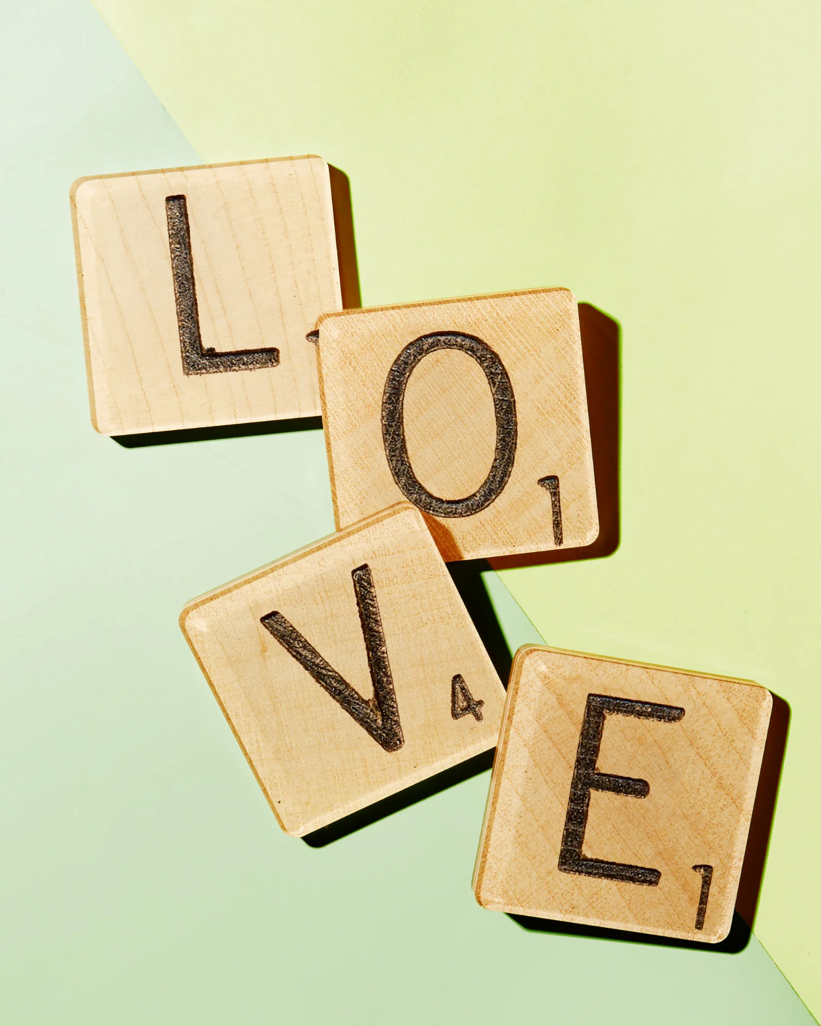 Love Scrabble Tiles | Set of 4 Coasters - Image 2