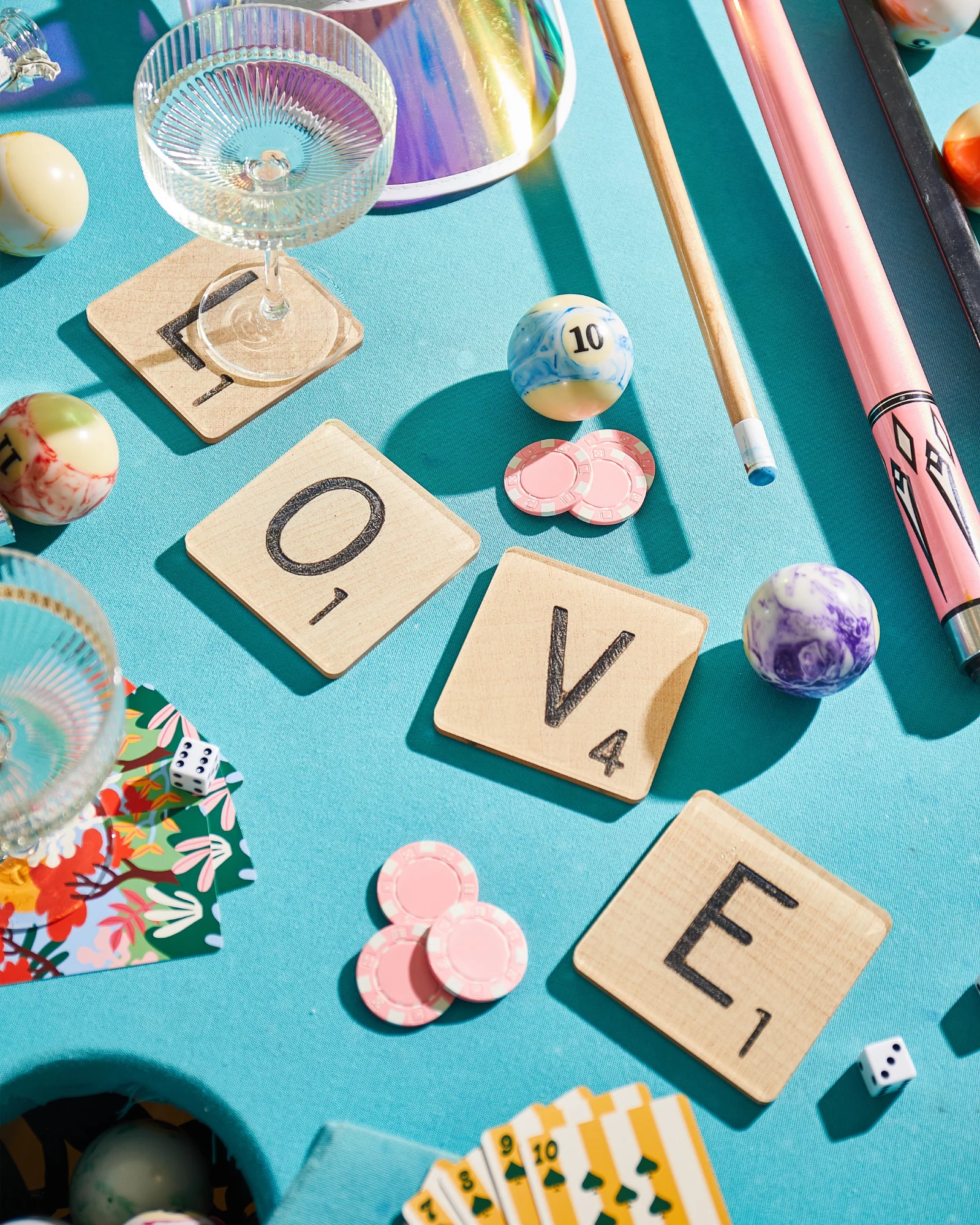 Love Scrabble Tiles | Set of 4 Coasters - Image 3