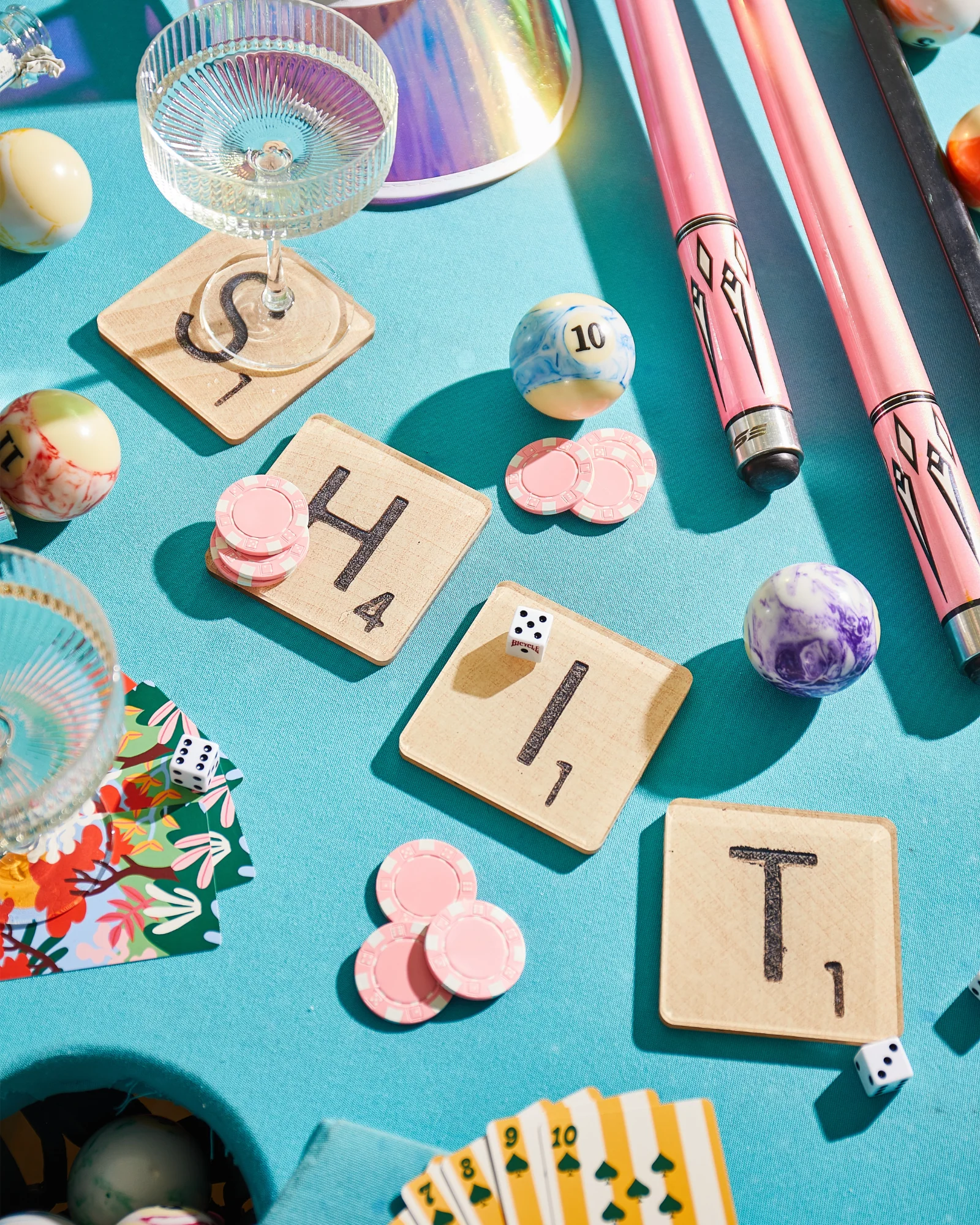 Shit Scrabble Tiles | Set of 4 Coasters - Image 5